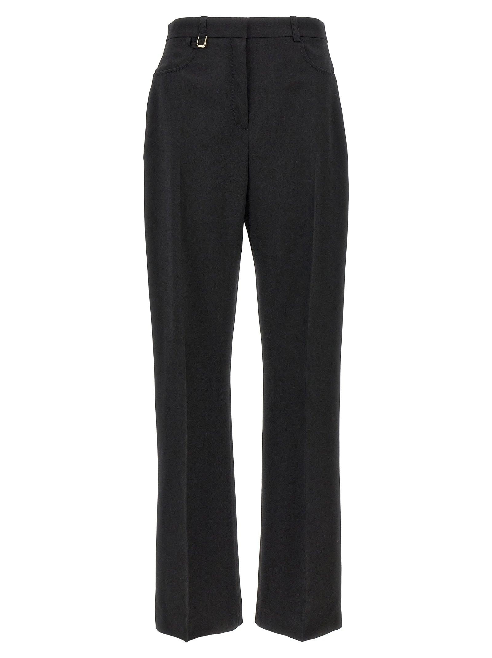 パンツ JACQUEMUS Women Straight Pants 251PA1381541990 Black Jacquemus Straight-leg pants for Women | Online Sale up to