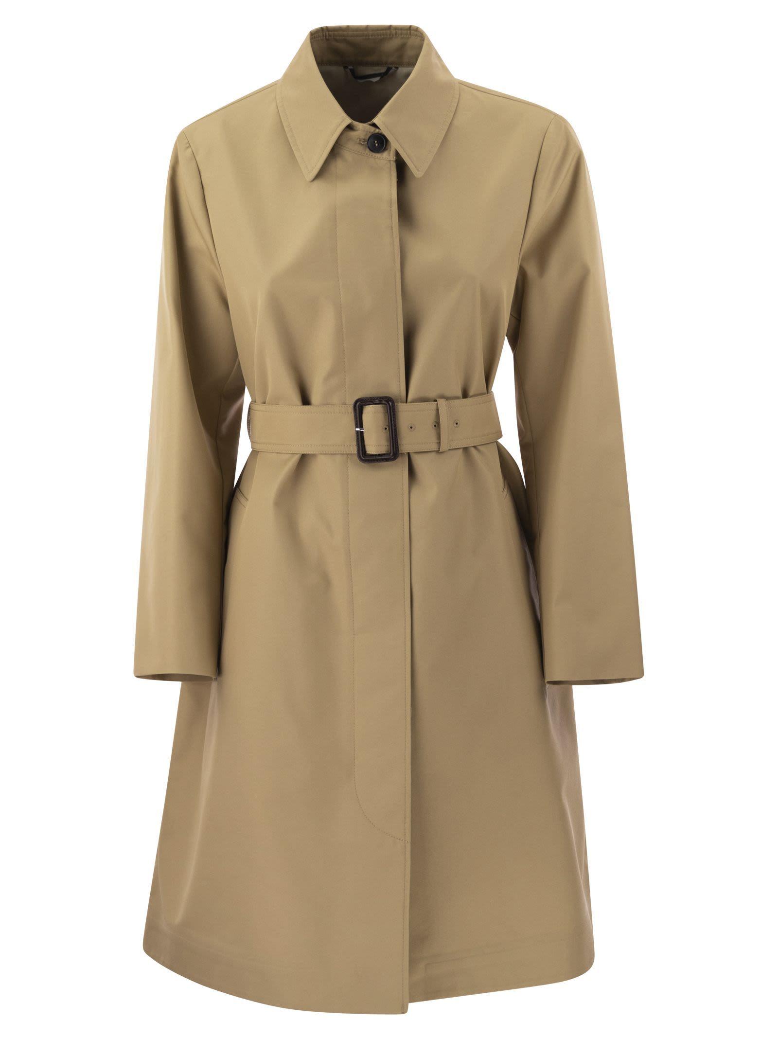 Weekend by Maxmara Vanda Single Breasted Trench Coat In Drip