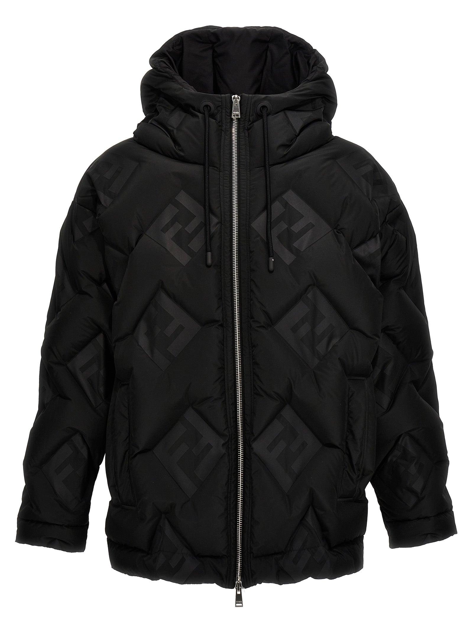 Fendi Ff-Daunenjacke in Schwarz für Herren Lyst AT