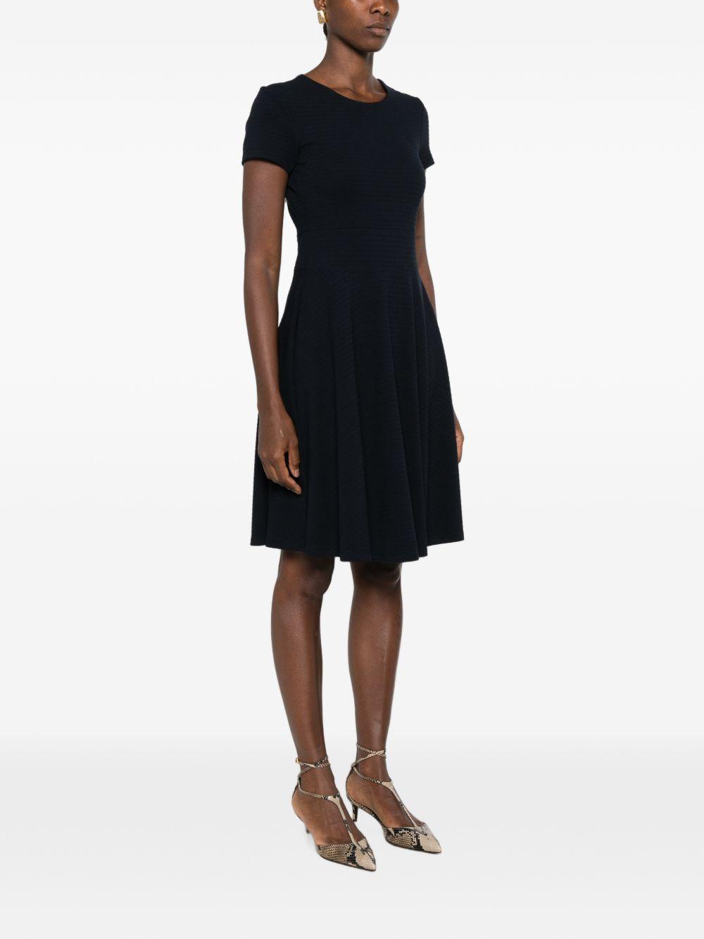 armani dress black EMPORIO Sleeveless Halter Sheath Long Gown IT40/US6/S 990usd defined shape Bow Detail Mini Dress by