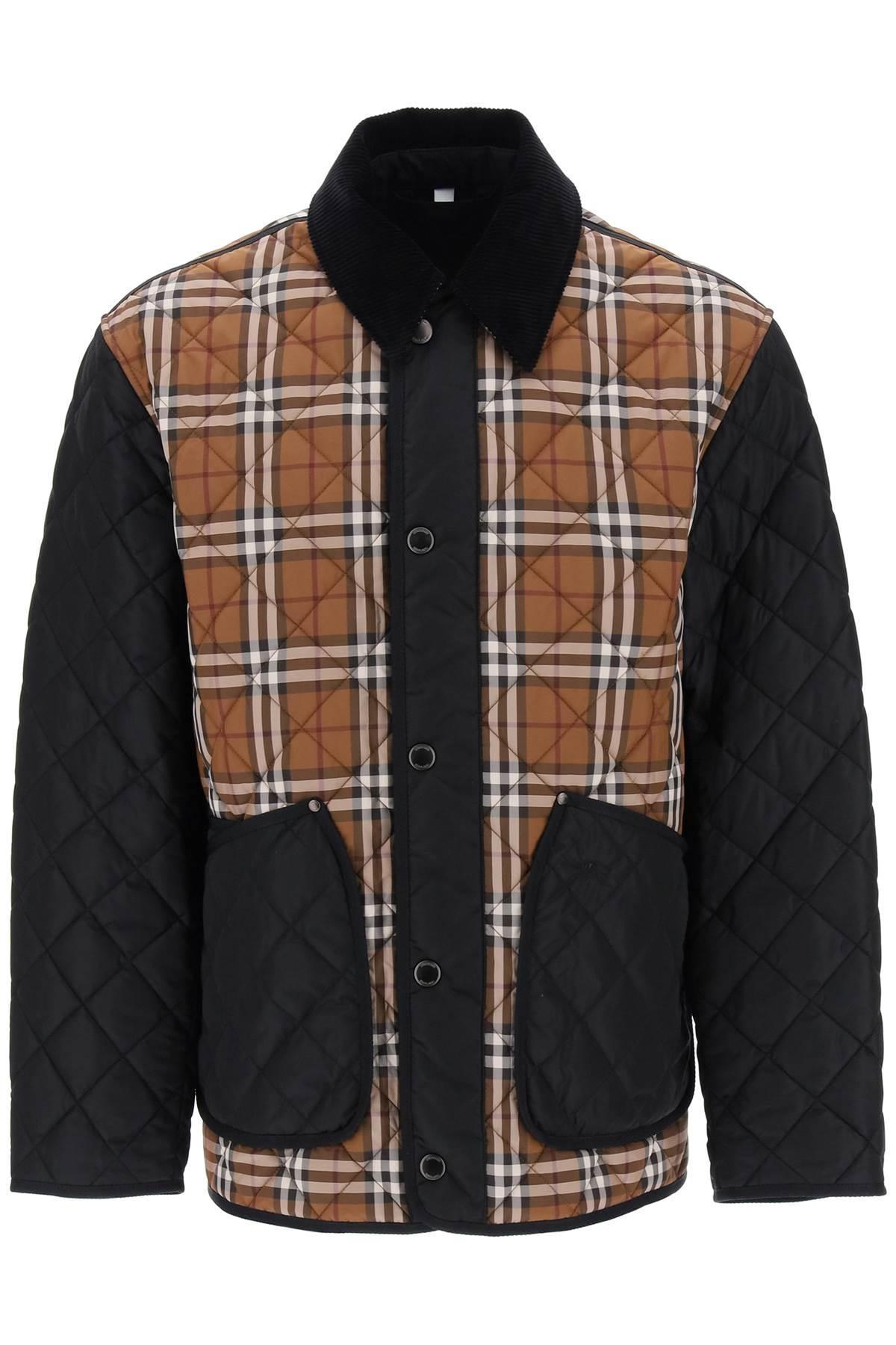 Burberry quilted jacket sale patterns hotsell