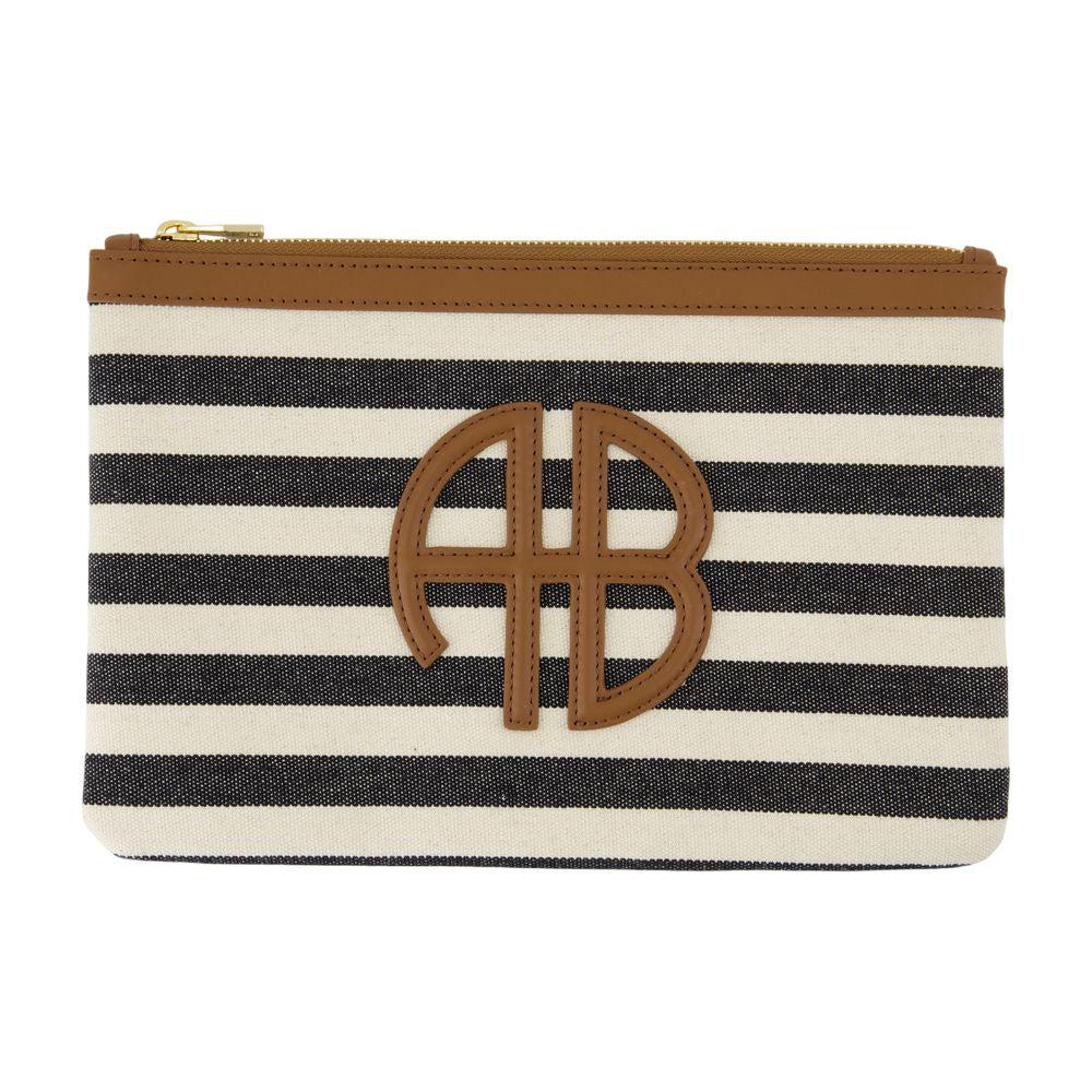 Anine Bing Lili Pouch Cotton Multicolor in het Metallic