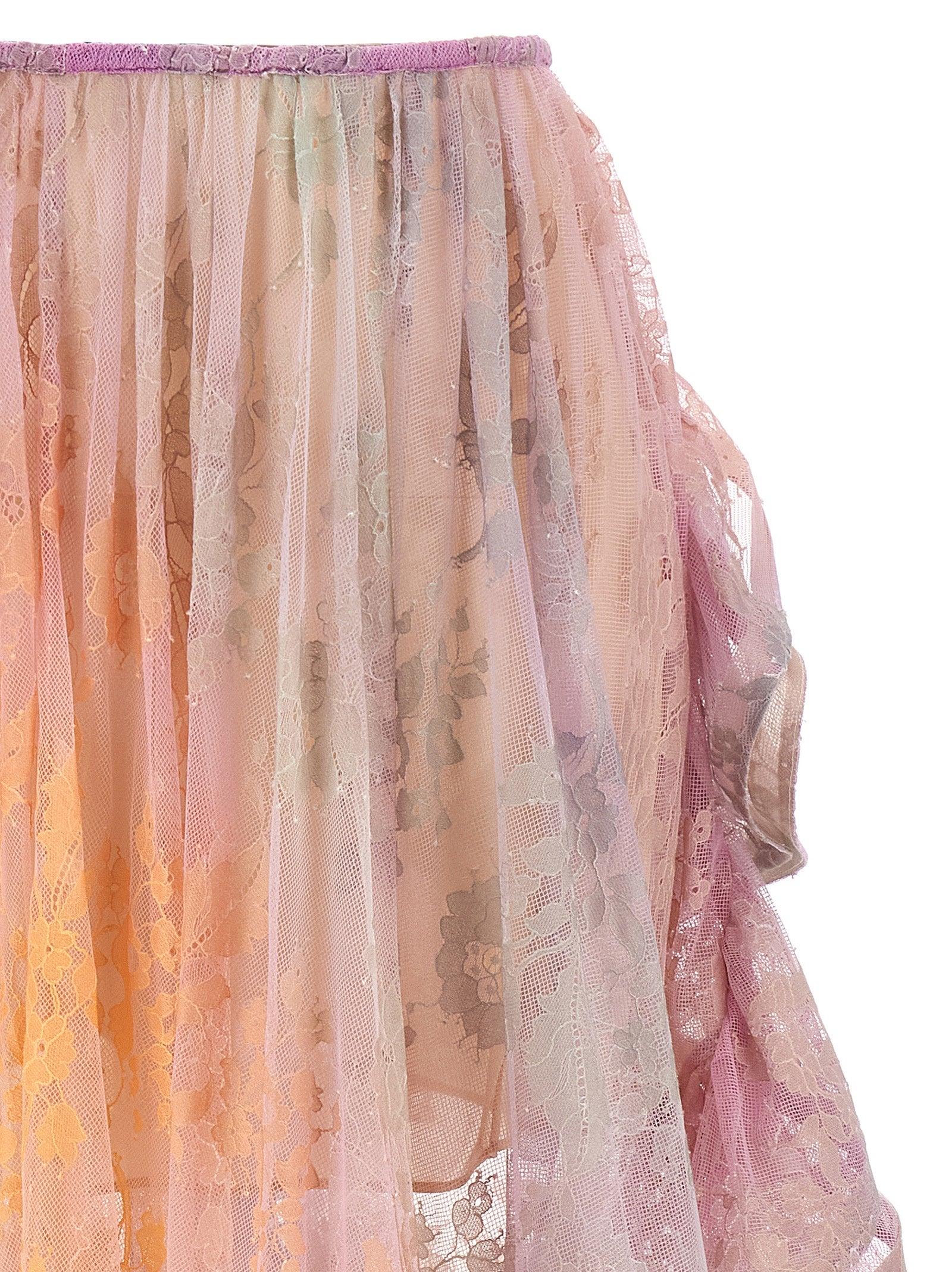 スカート Zimmermann SS25 'Dawning Lace Billow' skirt (3081SS252 SST) Zimmermann 'Dawning Lace Billow' Skirt in Pink | Lyst