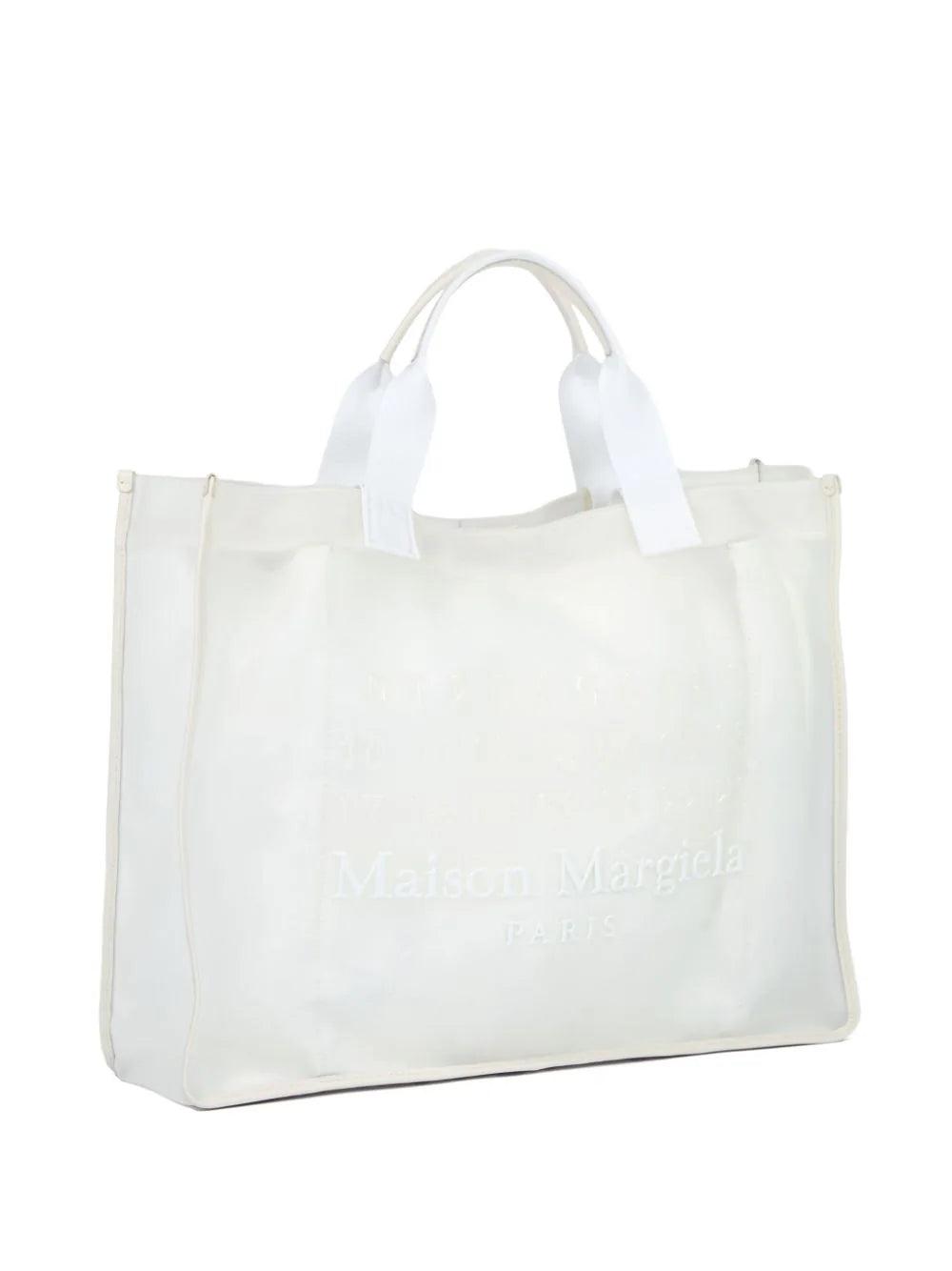 White quilted tote bag hotsell
