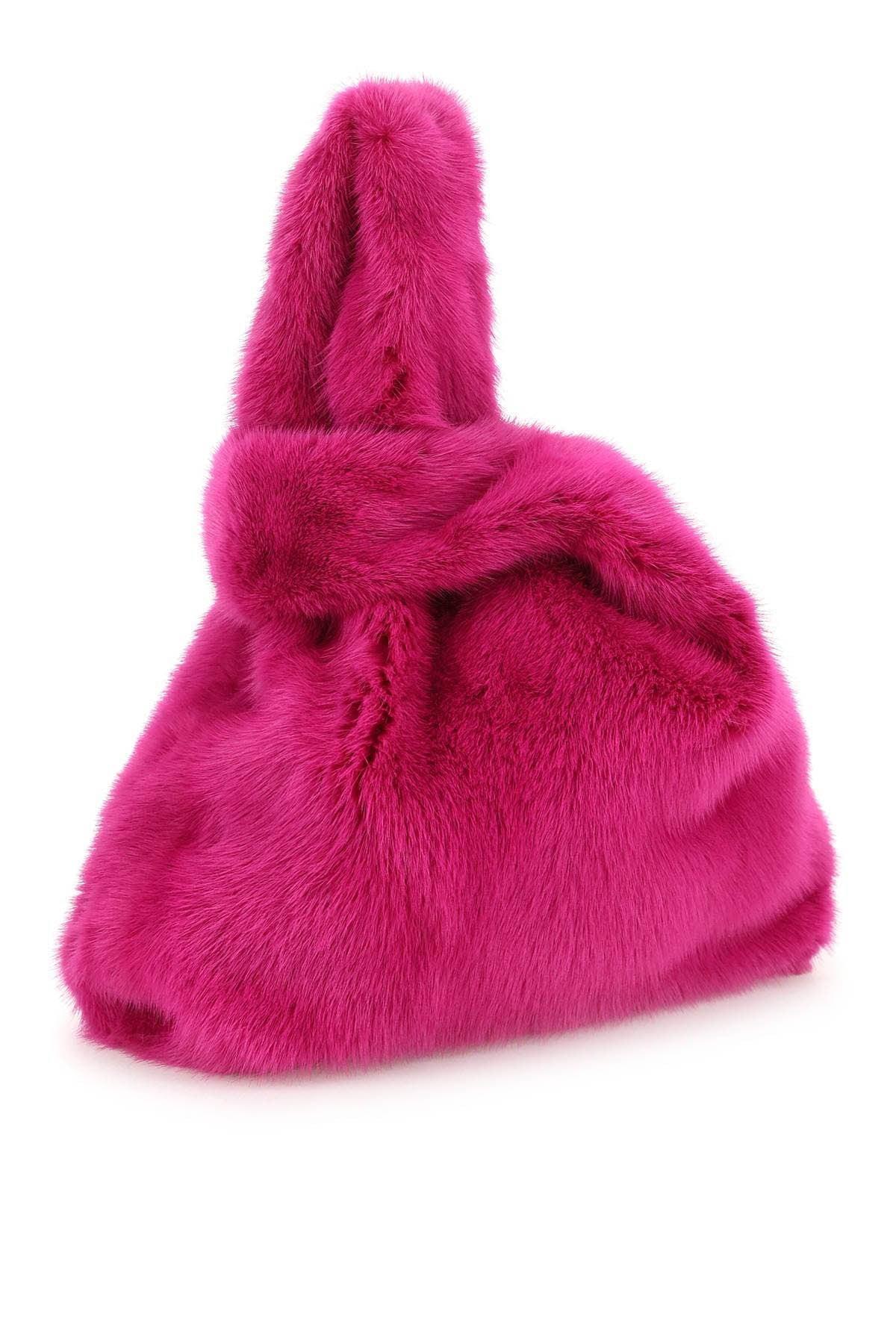 Simonetta Ravizza Furrissima Bag in Pink | Lyst