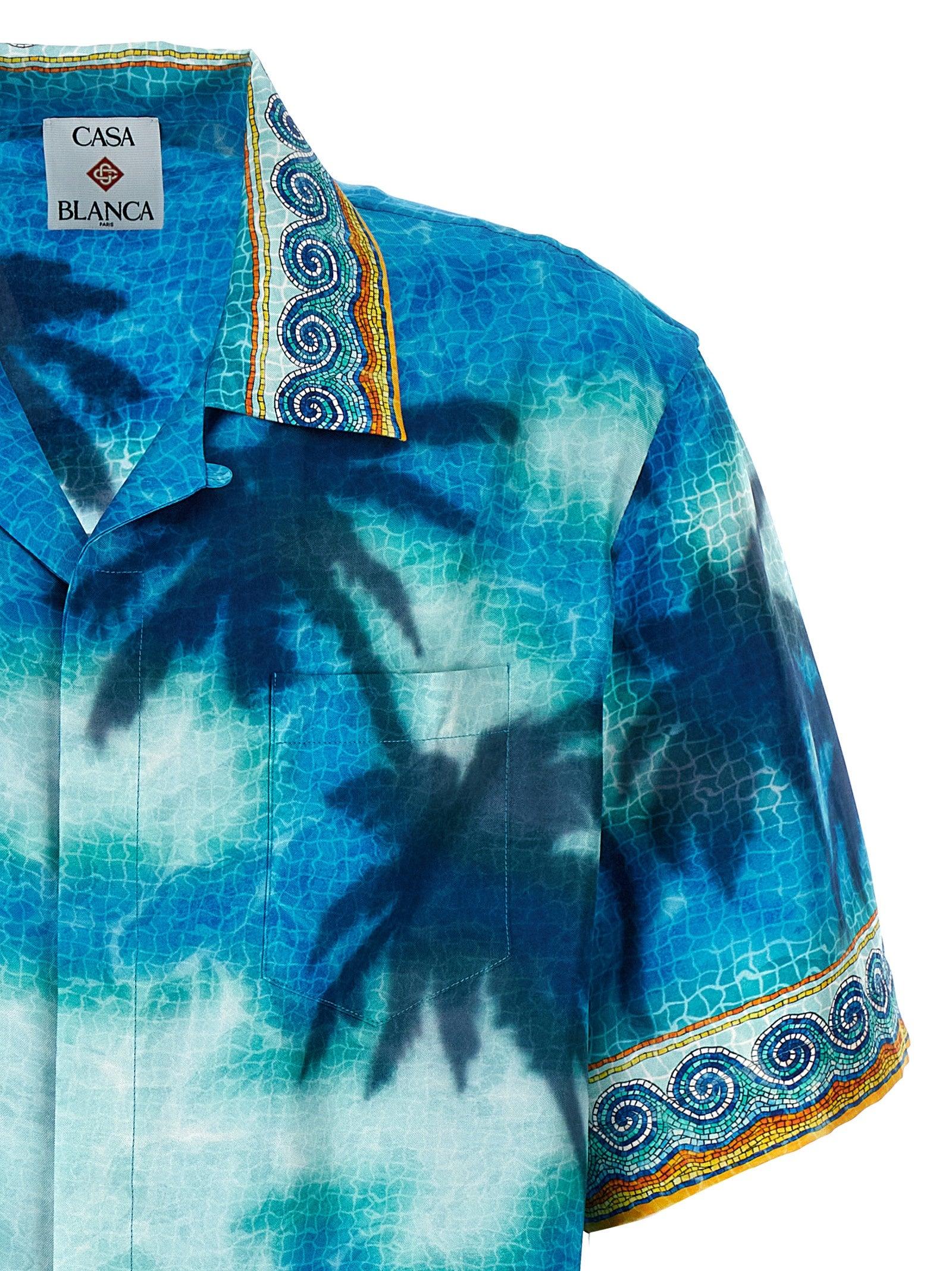 Tシャツ・カットソー Casablanca 'Caustics Emblem' shirt Casablanca 'Caustics Emblem' Shirt | ShopSimon