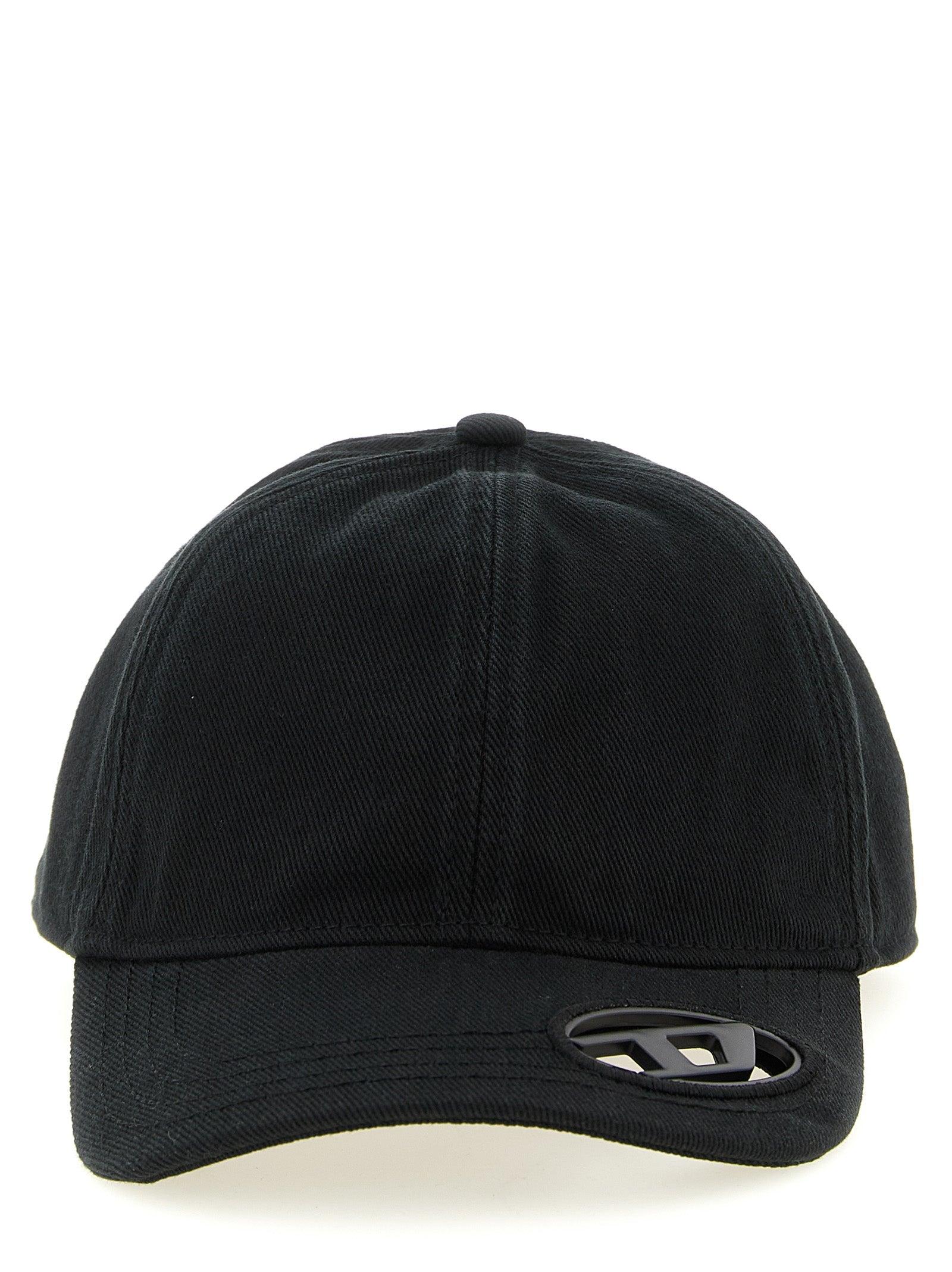 DIESEL 'C Plak' Cap in Black for Men | Lyst
