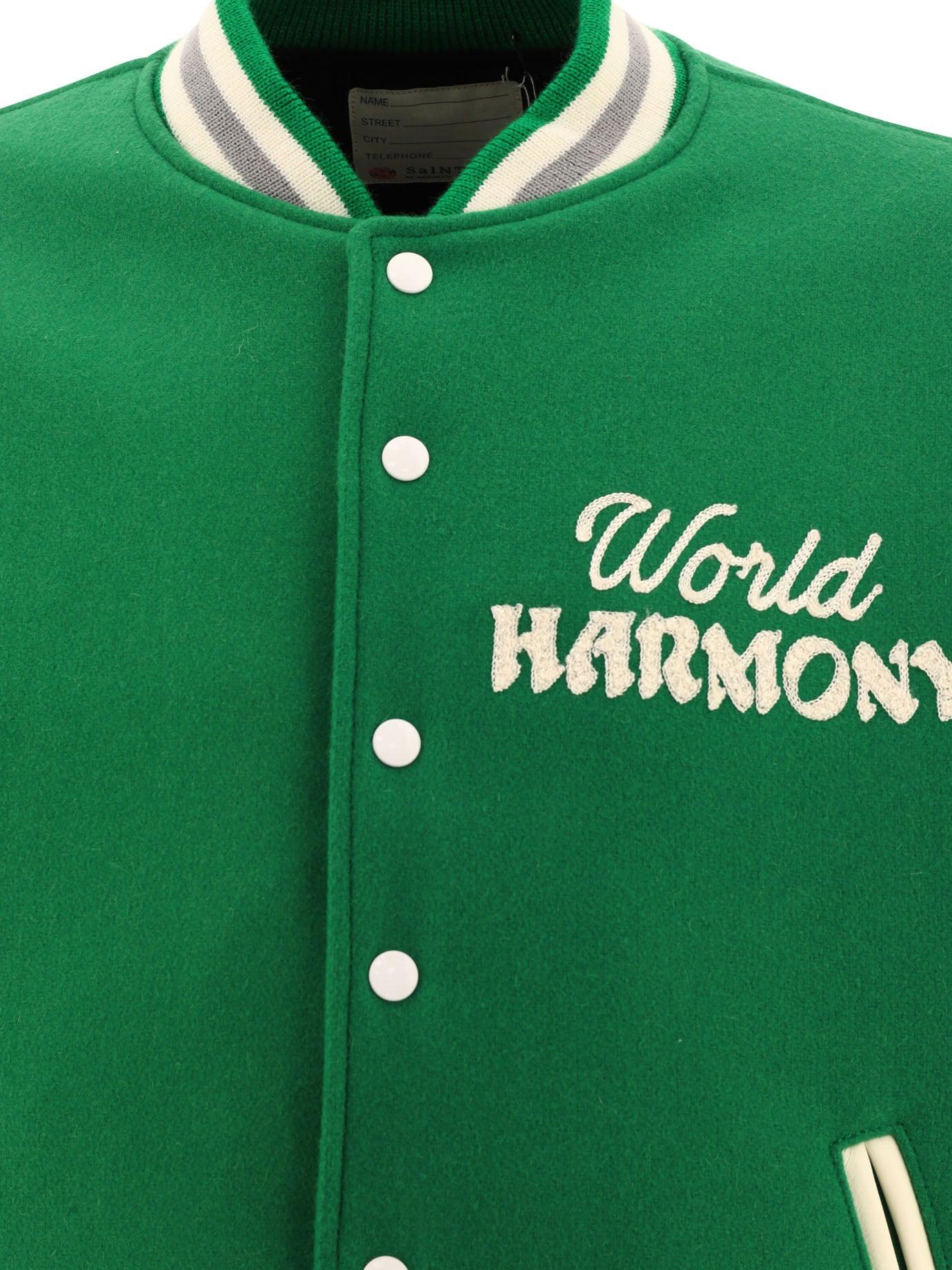 ジャケット・アウター SAINT MXXXXXX Shermer Academy VarsityJKT SAINT MXXXXXX - Holy Grail Varsity Jacket — SUPERMRKT