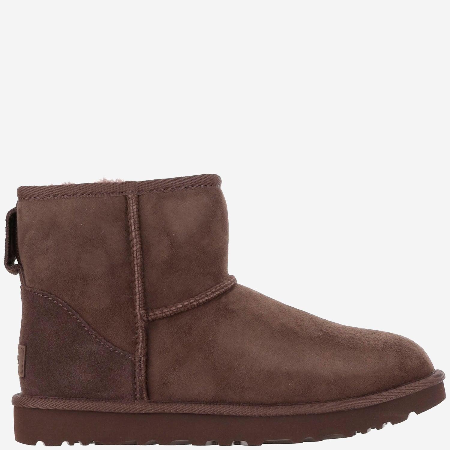 Chocolate leather ugg boots online