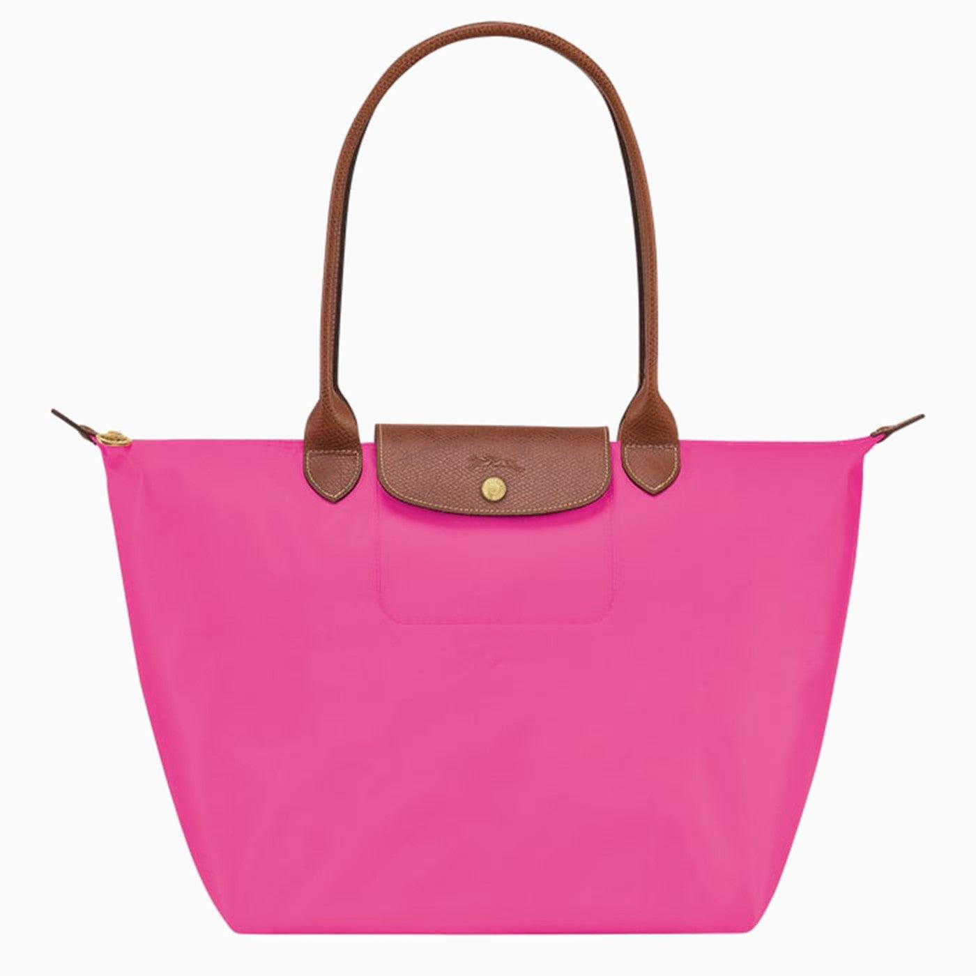 Longchamp Candy Pink Le Pliage Original L Bag | Lyst