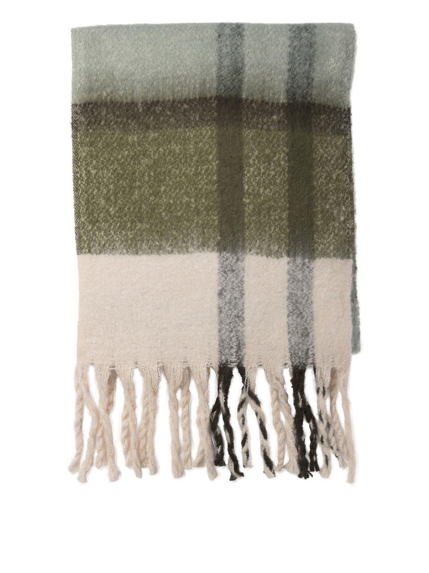 スカーフ Barbour Scarves Green Barbour - Wool & Cashmere Tartan Scarf | Barrington's