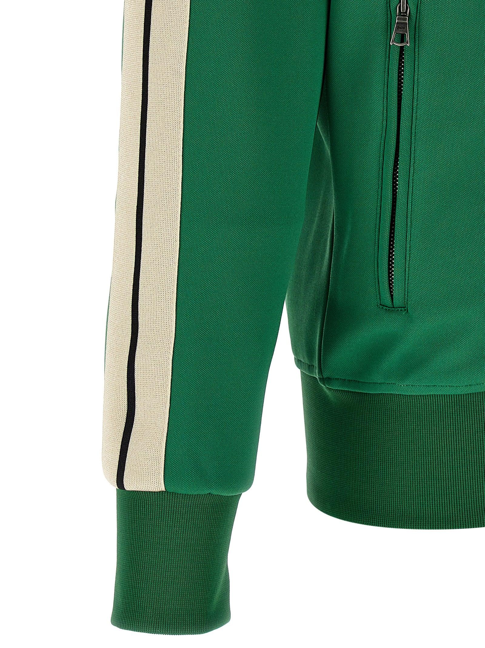 Palm Angels 'Classic Logo' Sweatshirt in Green for Men