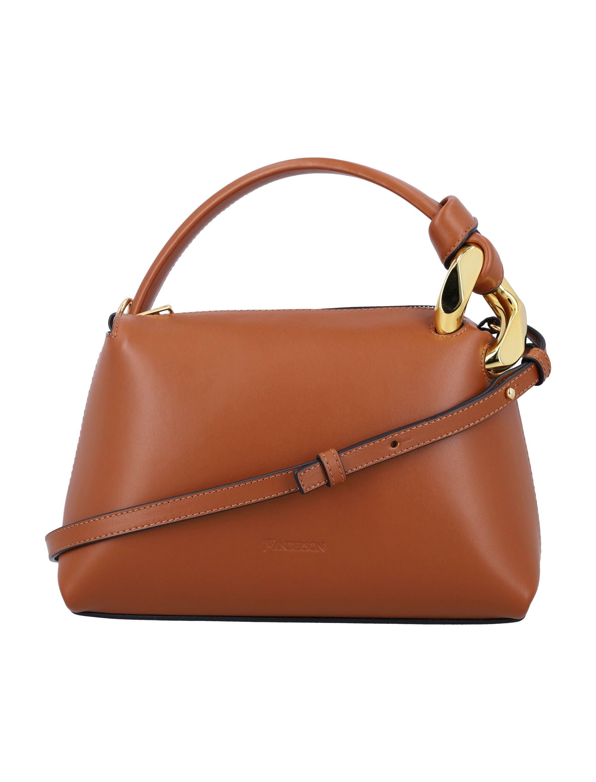 JW Anderson The Jwa Corner Bag Small in Brown | Lyst