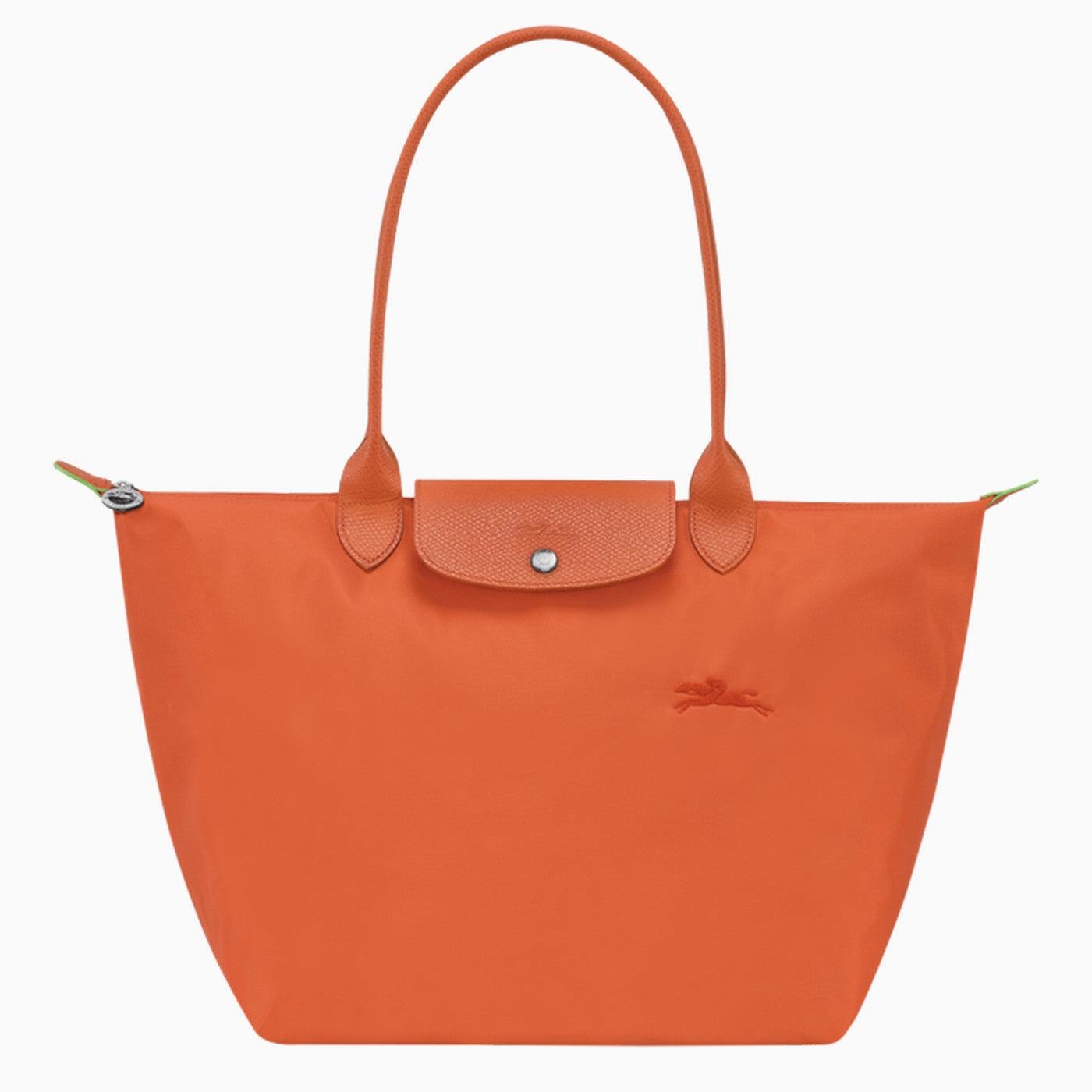 Longchamp Carrot Le Pliage Original L Bag in Red Lyst