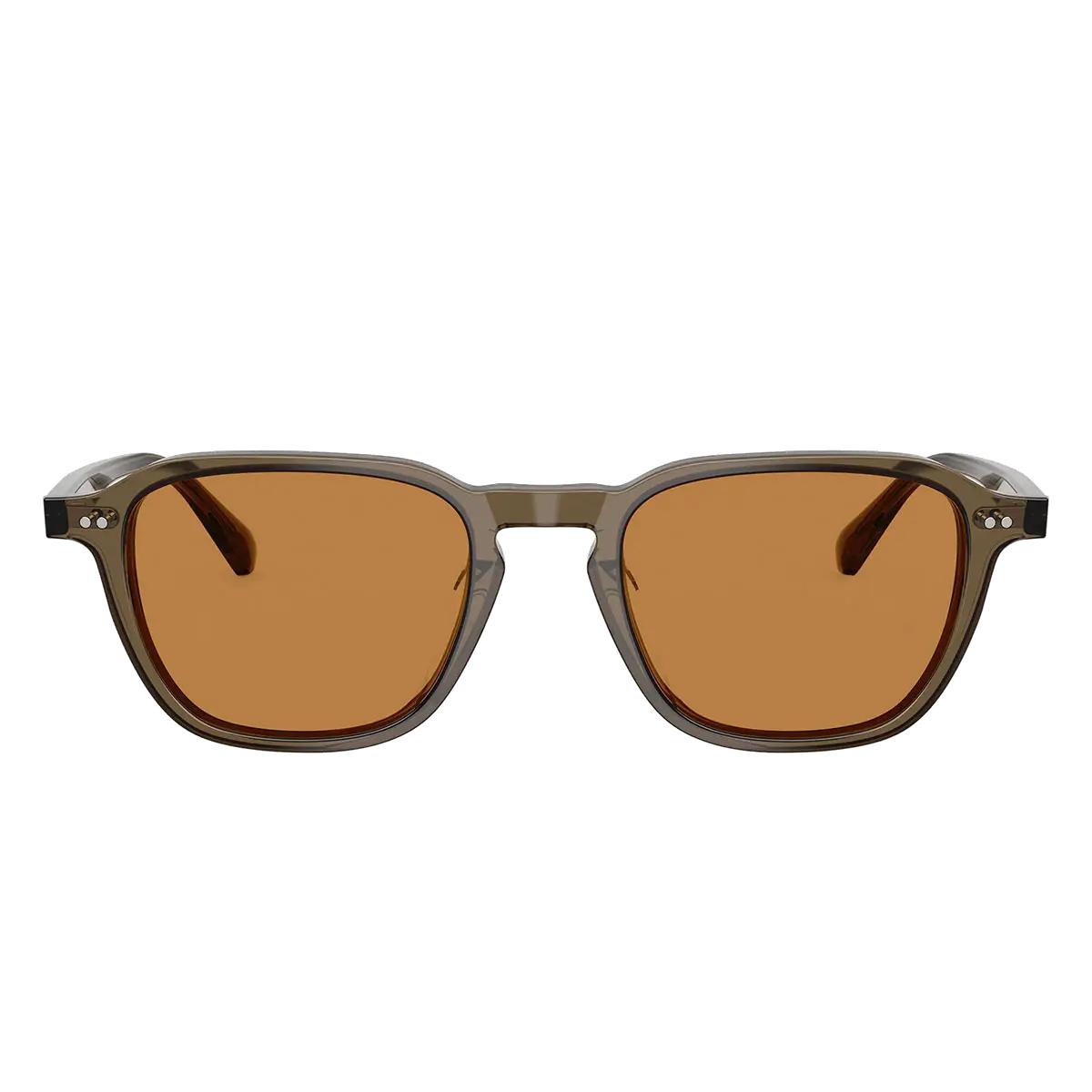 Oliver Peoples Occhiali da sole squadrati con effetto tartarugato Oliver Peoples Occhiali da sole squadrati con effetto tartarugato