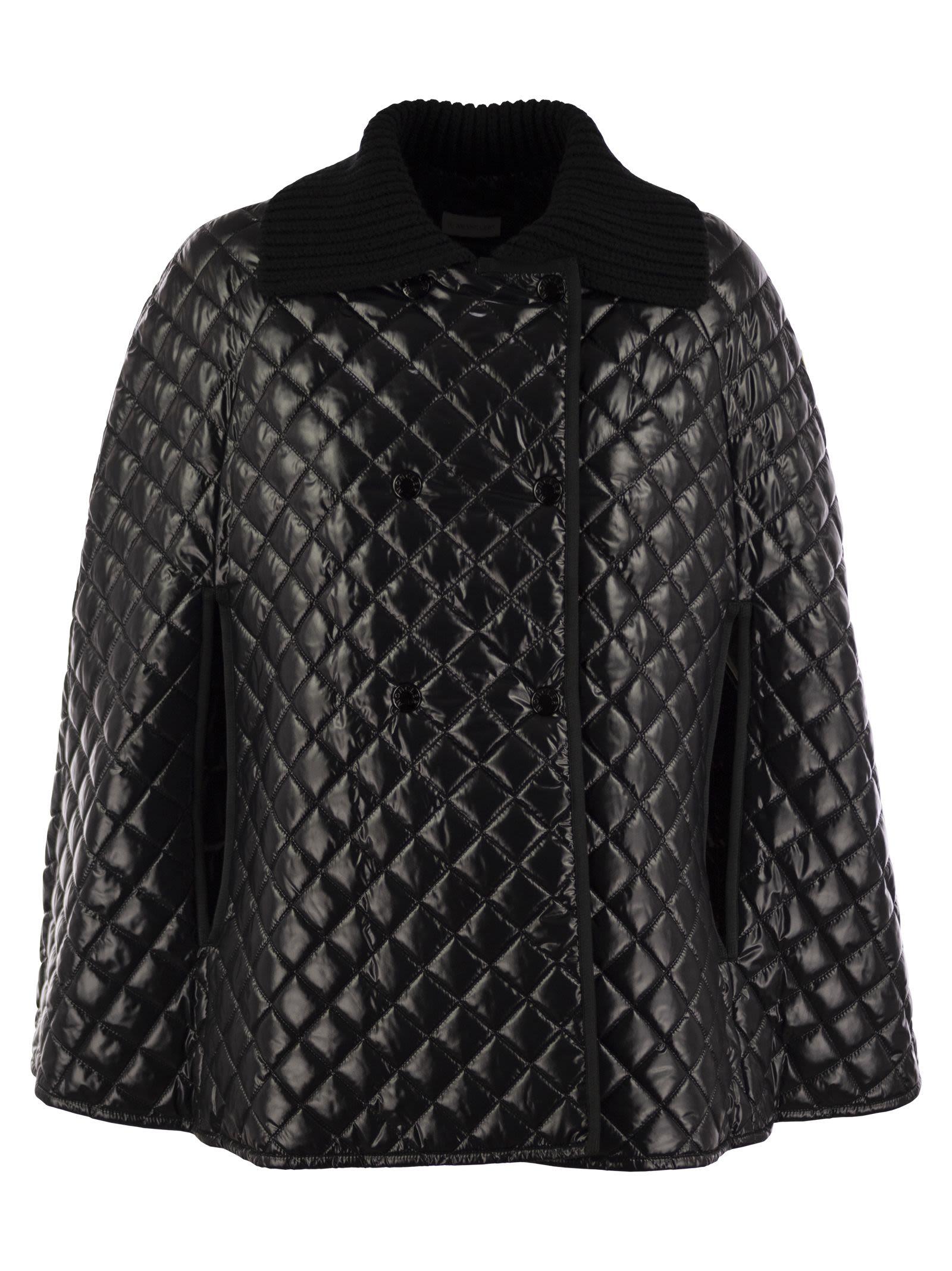 Moncler puffer cape hot sale