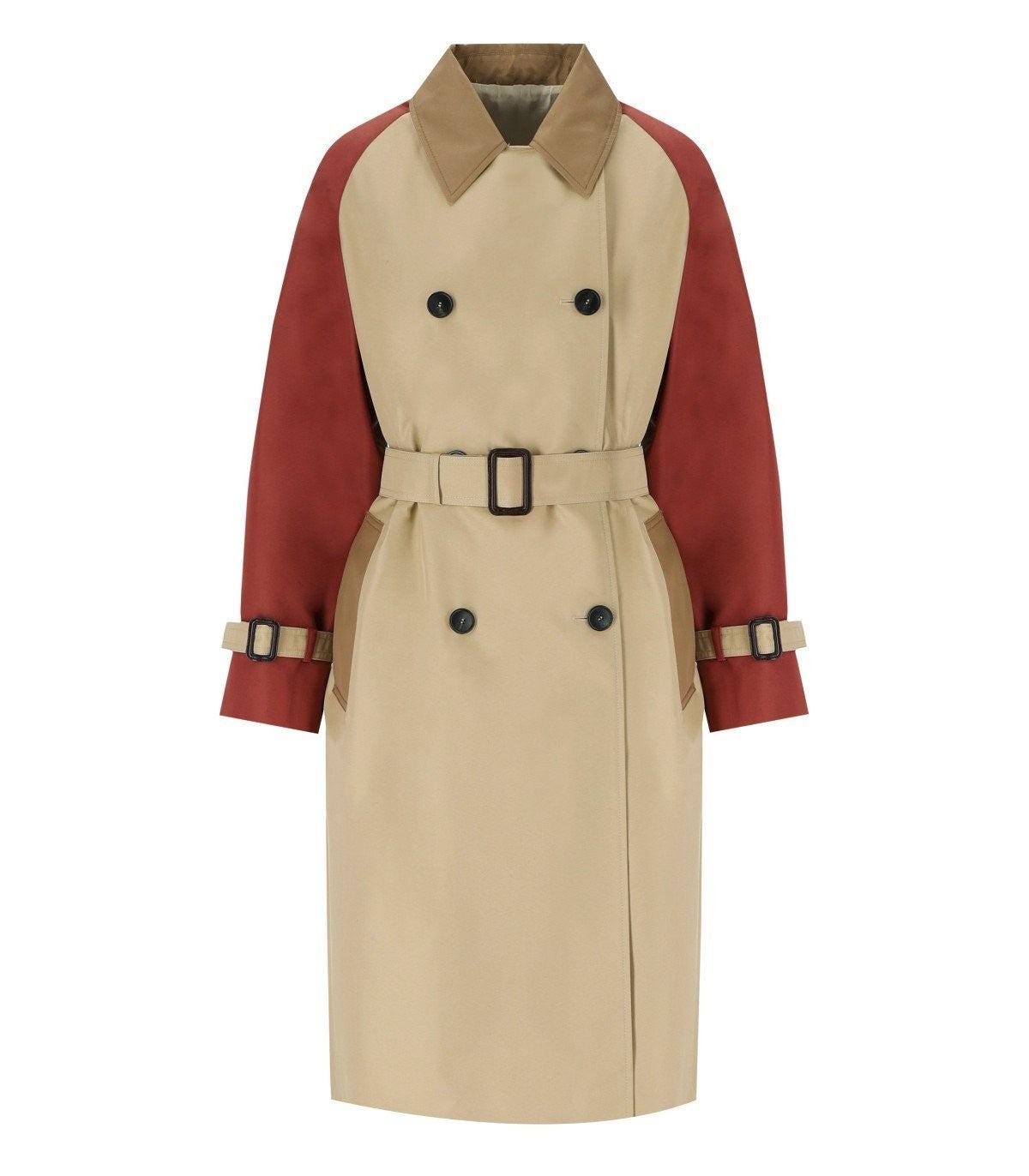 Weekend by Maxmara Canasta Miele Reversible Trench Coat in Natural 