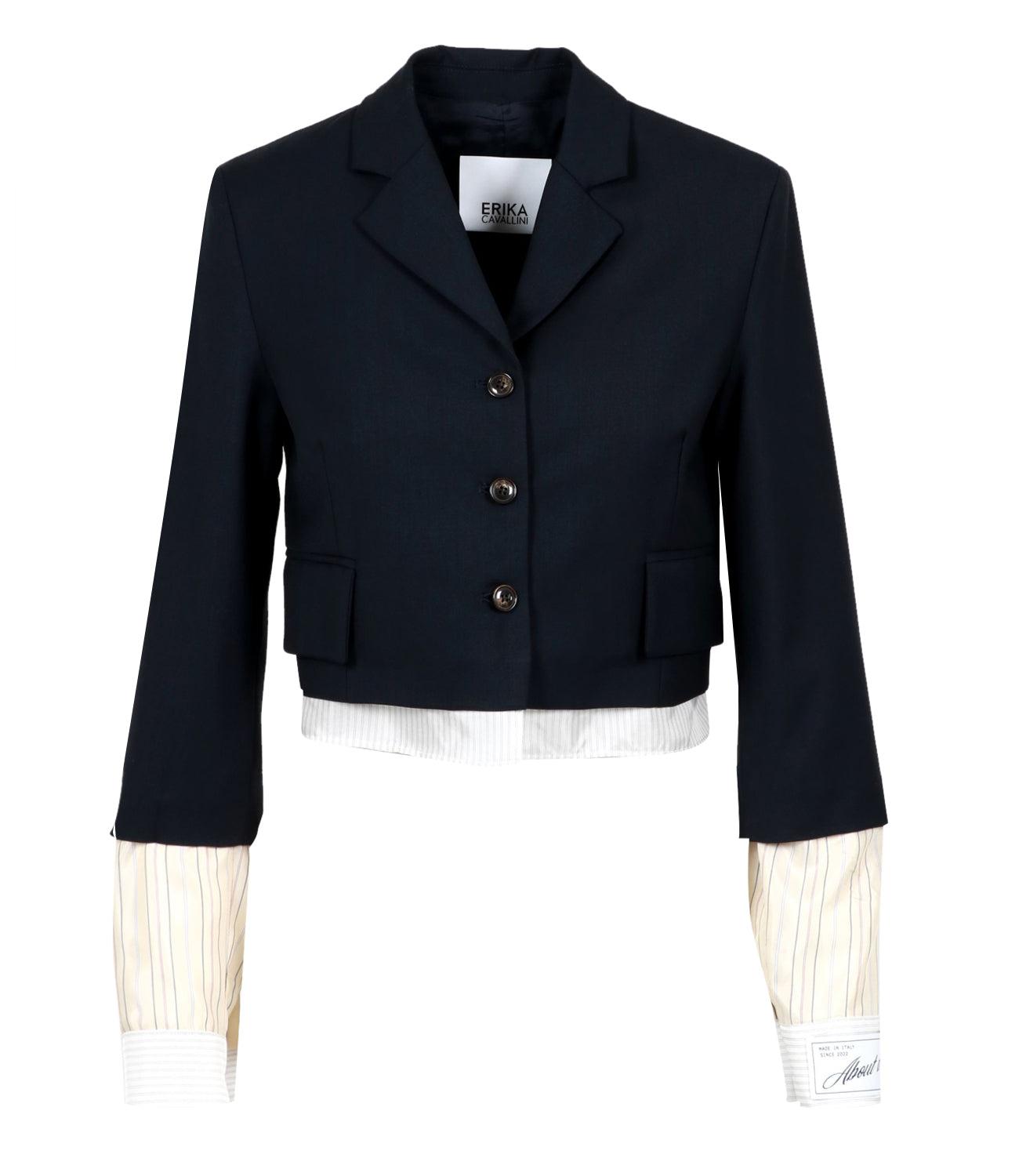 ジャケット Erika Cavallini Semi-Couture Jackets Erika Cavallini Semi-Couture Jackets Black – Choosh
