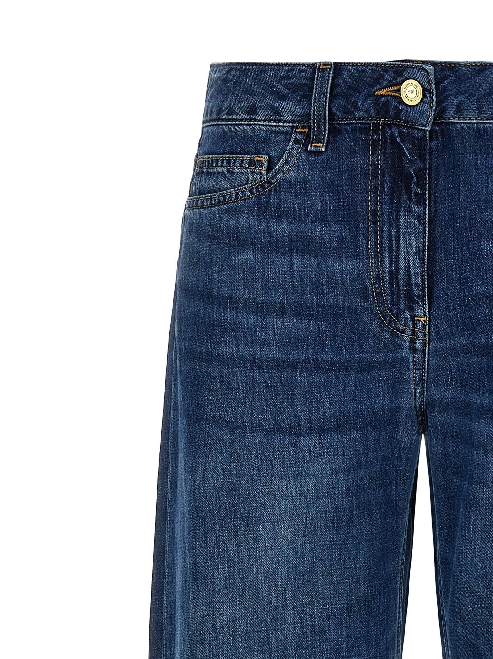 デニム・ジーパン ELISABETTA FRANCHI Woman Jeans Black PJ88N 102 Elisabetta Franchi Jeans for Women | Online Sale up to 50