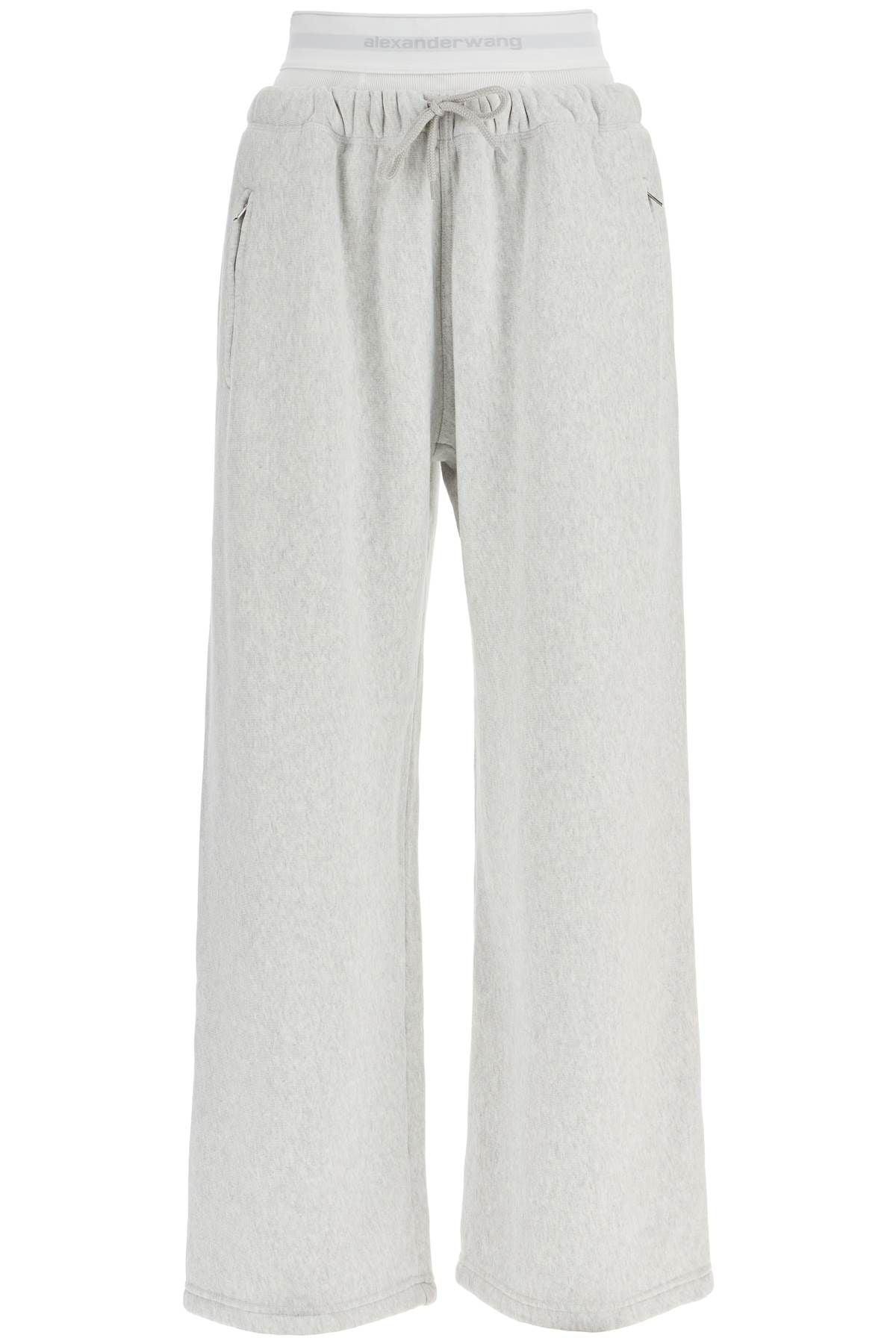 Alexander Wang Joggers With Boxer Insert in Gray | Lyst