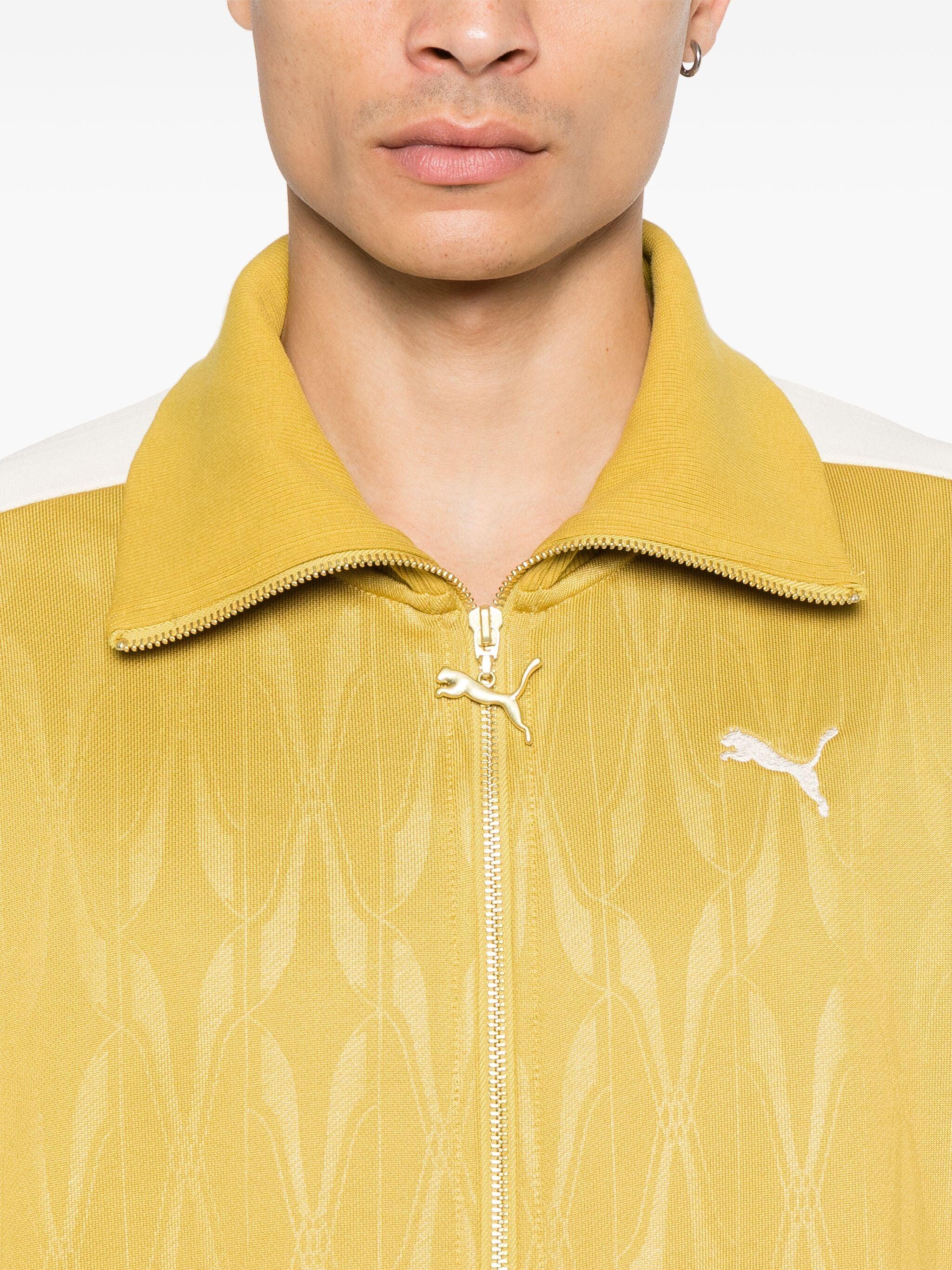 PUMA The Neverworn Iv T7 Track Jacket in Yellow for Men Lyst UK