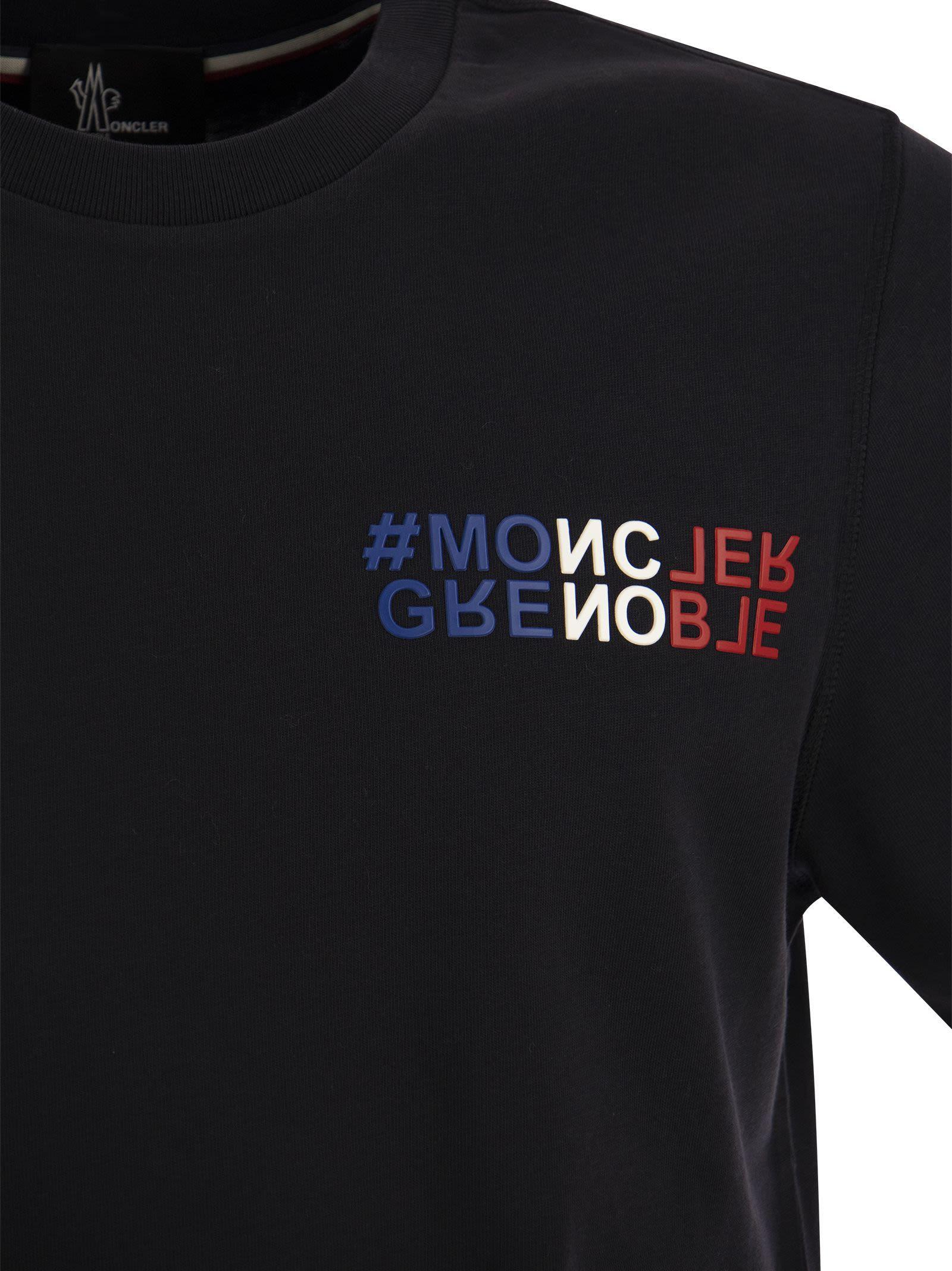 moncler mountain logo t shirt