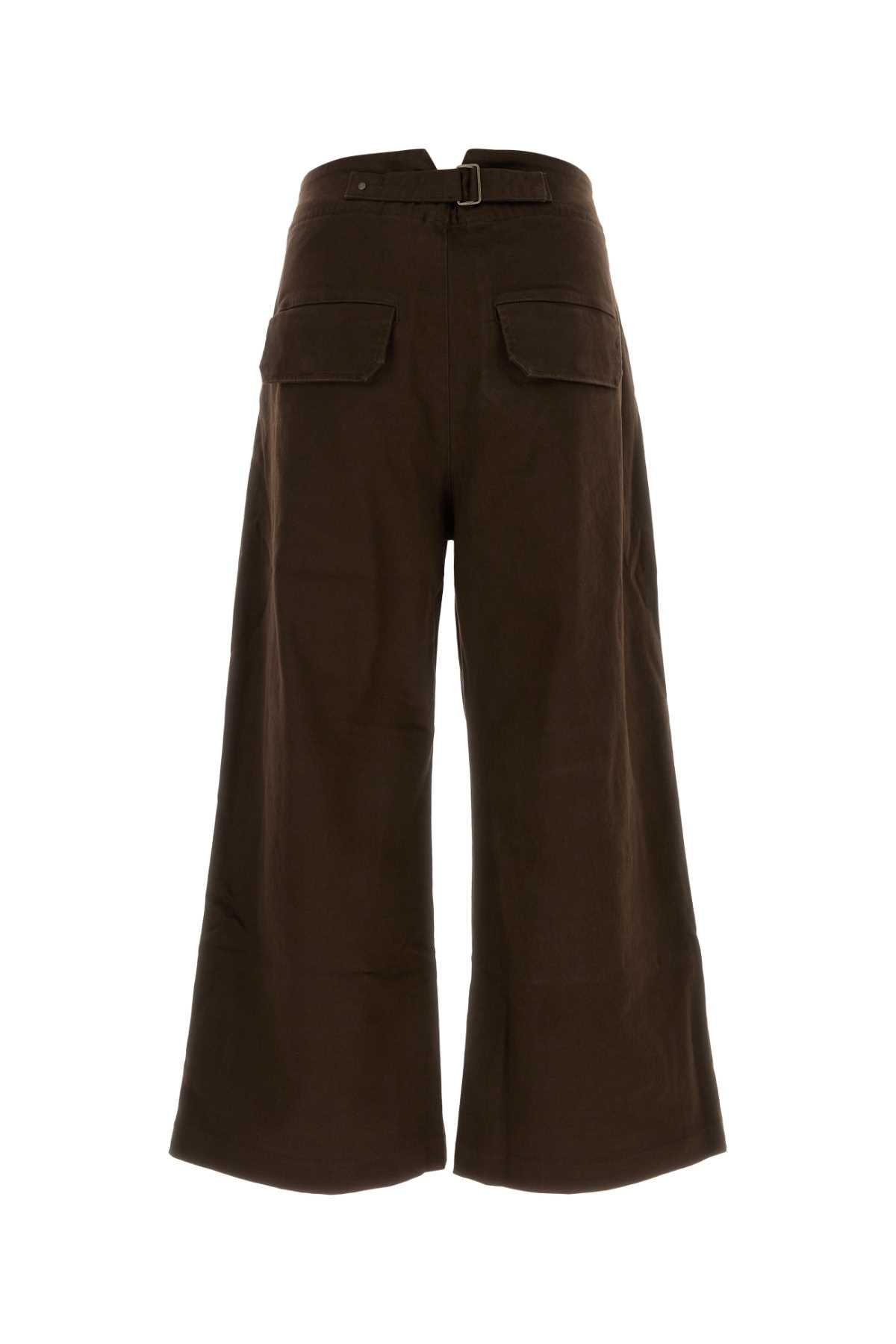 ボトムスその他 Entire Studios Cotton brown flared trousers Brown Entire studios Pants for Women | Lyst