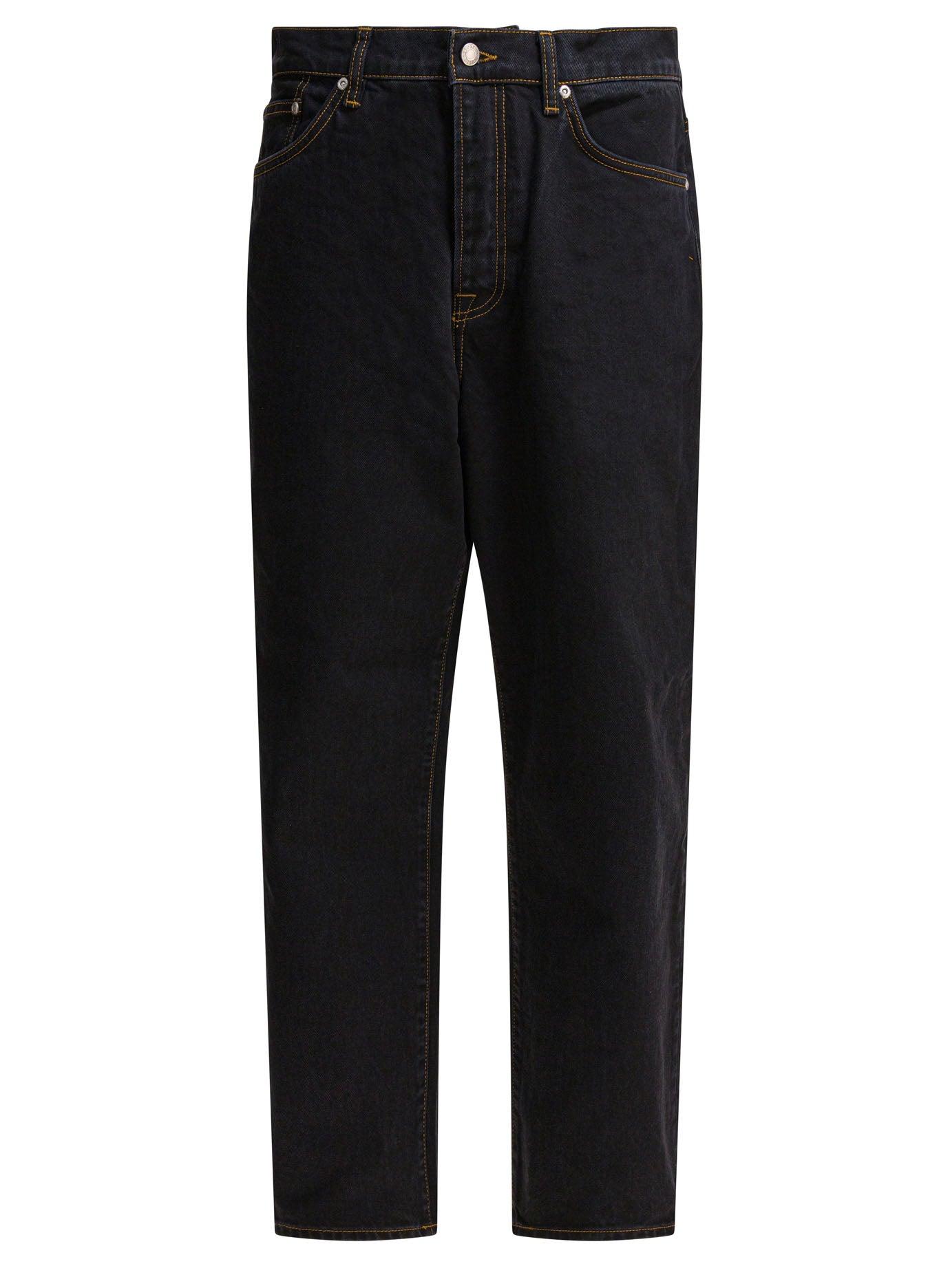 Stussy Big Ol Jean Denim in Black for Men | Lyst