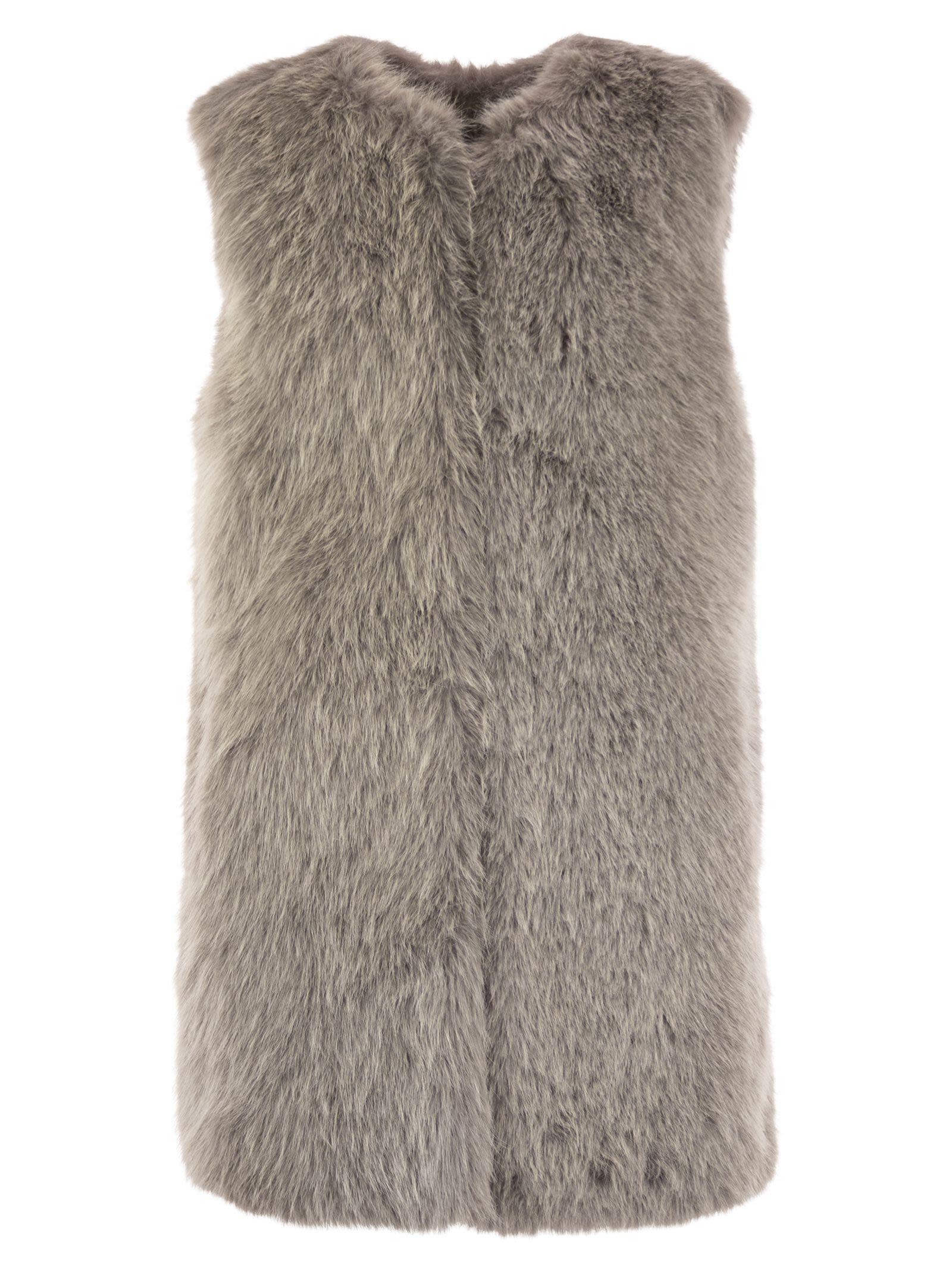 【関税＆送料込み】Herno Vegan Fur Waistcoat Herno Vegan Fur Waistcoat from $423.00 - on Stylight
