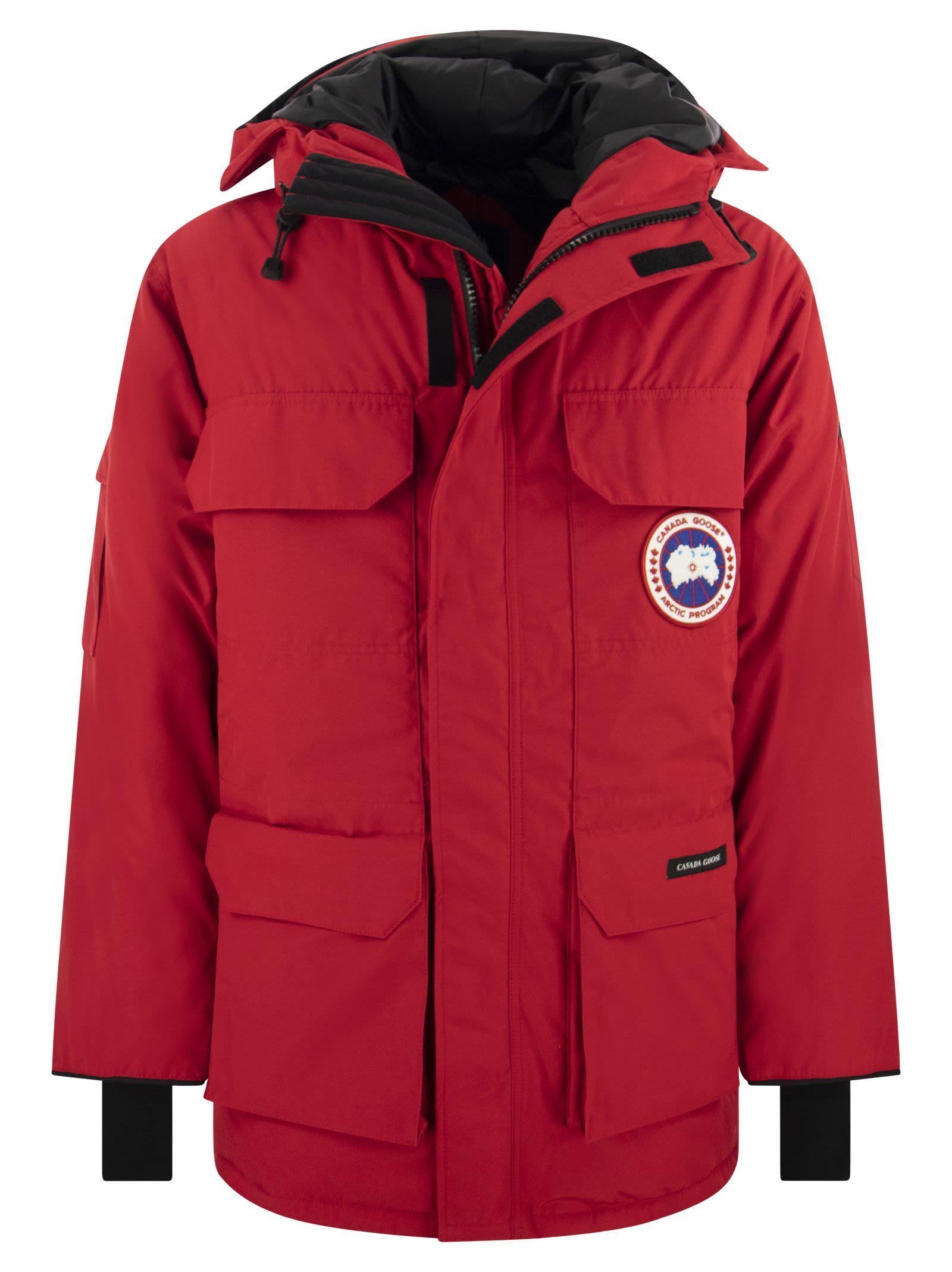 Canada Goose Expedition Fusion Fit Parka in Red for Men Lyst