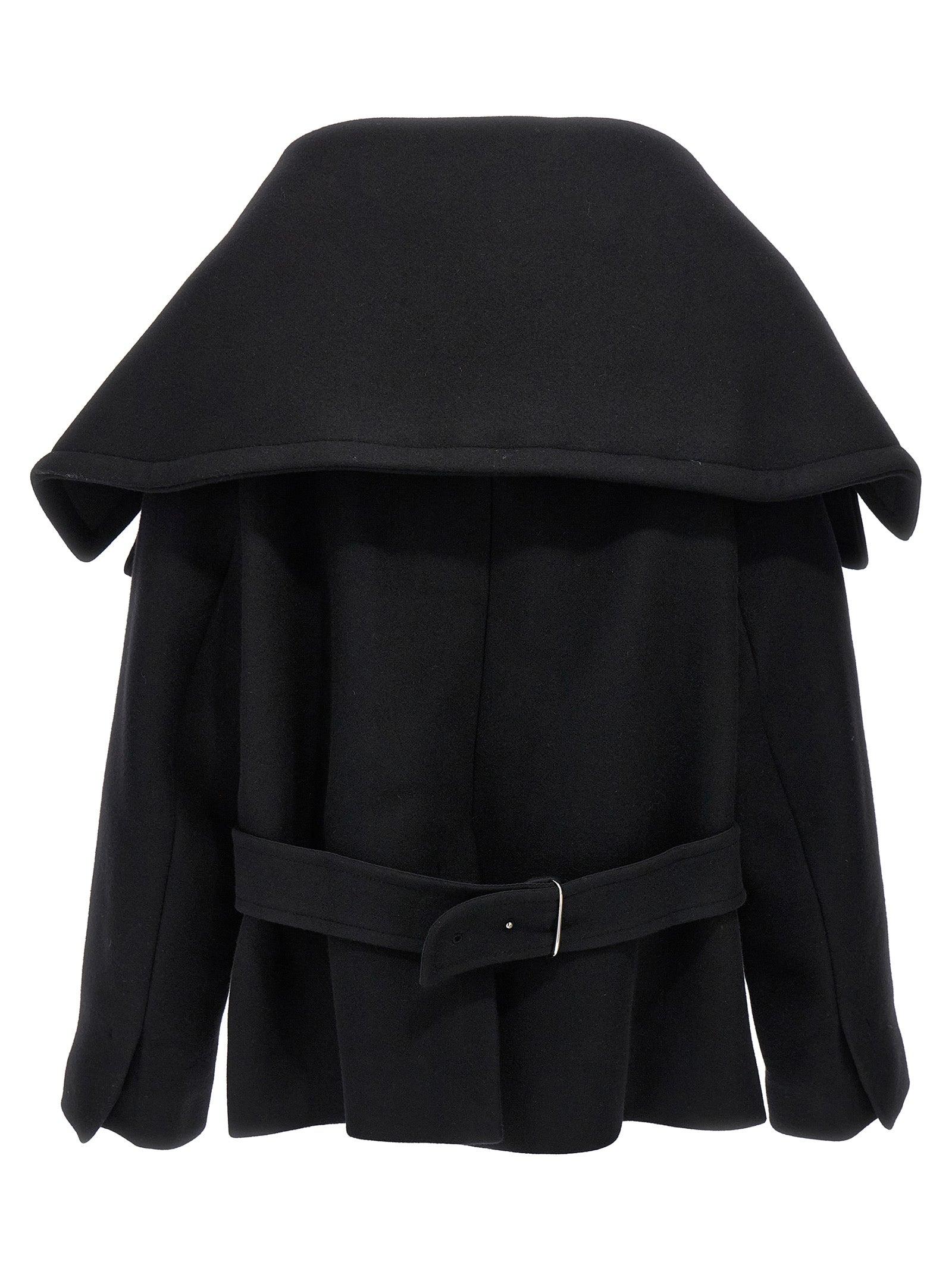 コート JACQUEMUS Woman Coat Black 243CO0771614 990 Jacquemus - JACQUEMUS Coats Black