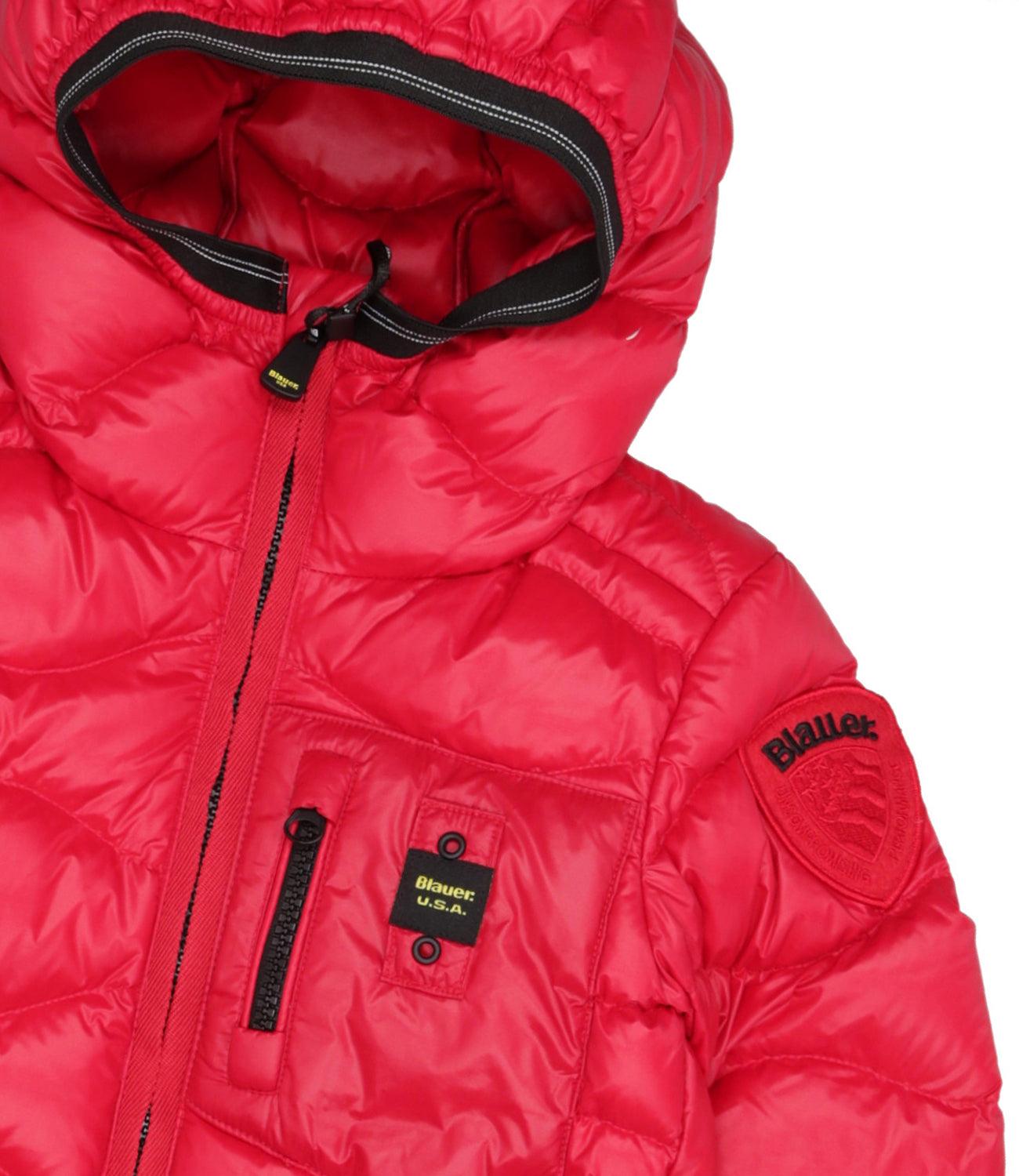 Kapuze Blauer Usa Rote Daunenjacke Damen-Bekleidung Von