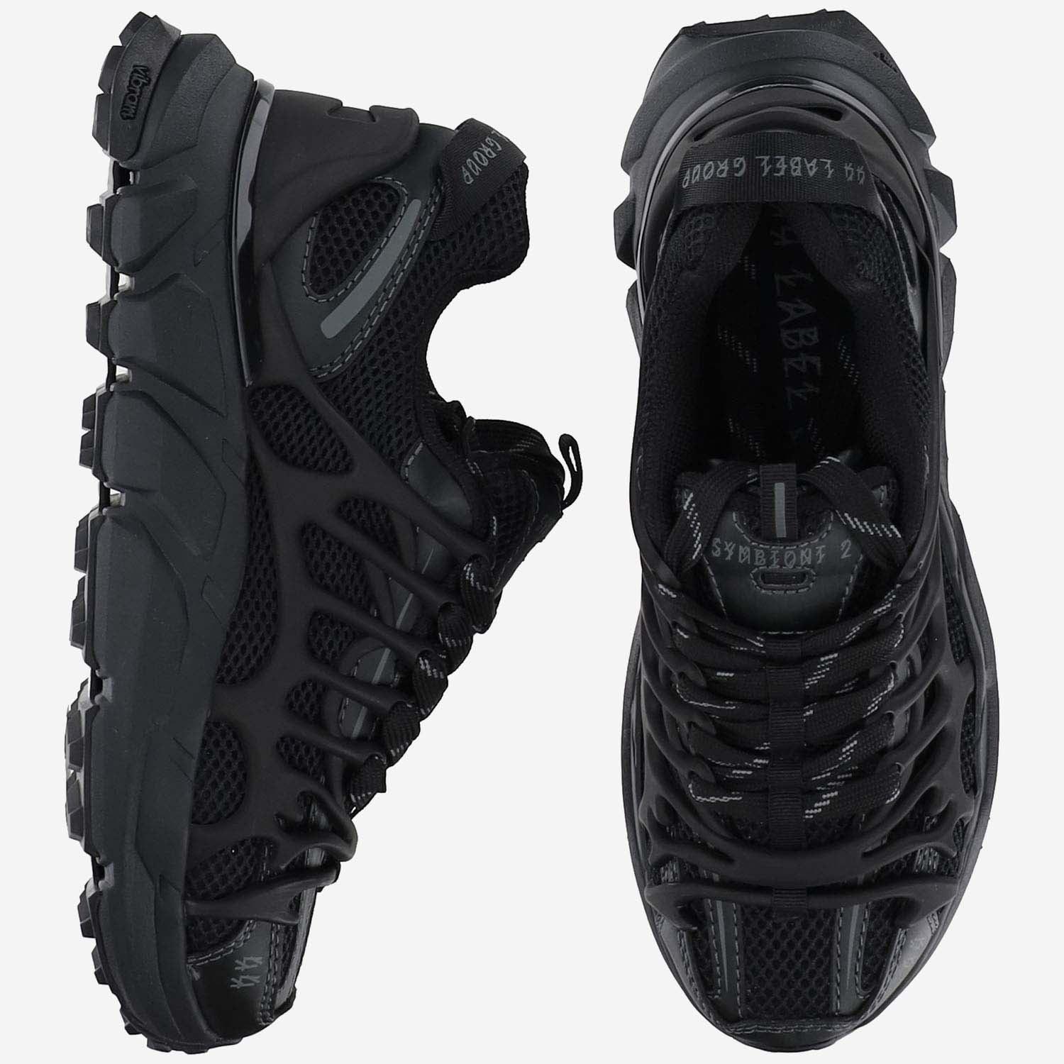 44 Label Group Symbiont 2 Chunky Sneakers in Black for Men | Lyst