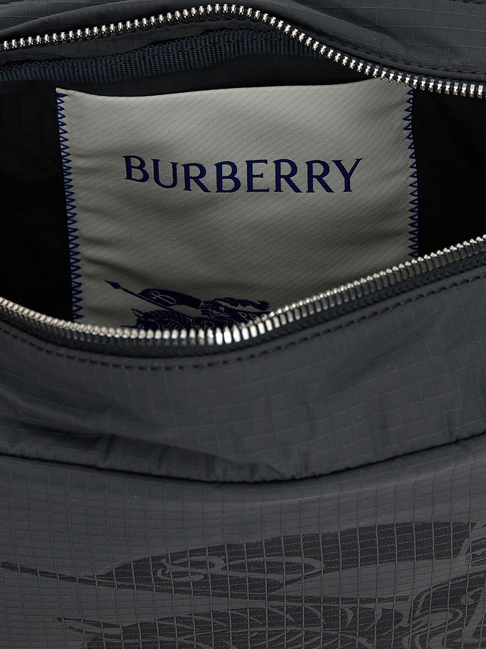 【関税込み】BURBERRY Ripstop shoulder strap Burberry Ripstop Shoulder Strap in Black for Men | Lyst