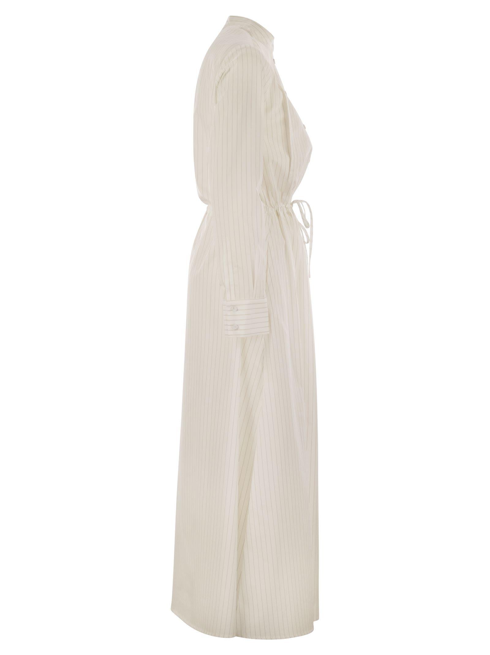 パーティードレス FABIANA FILIPPI Long cotton chemisier dress パーティードレス FABIANA FILIPPI Long cotton chemisier dress