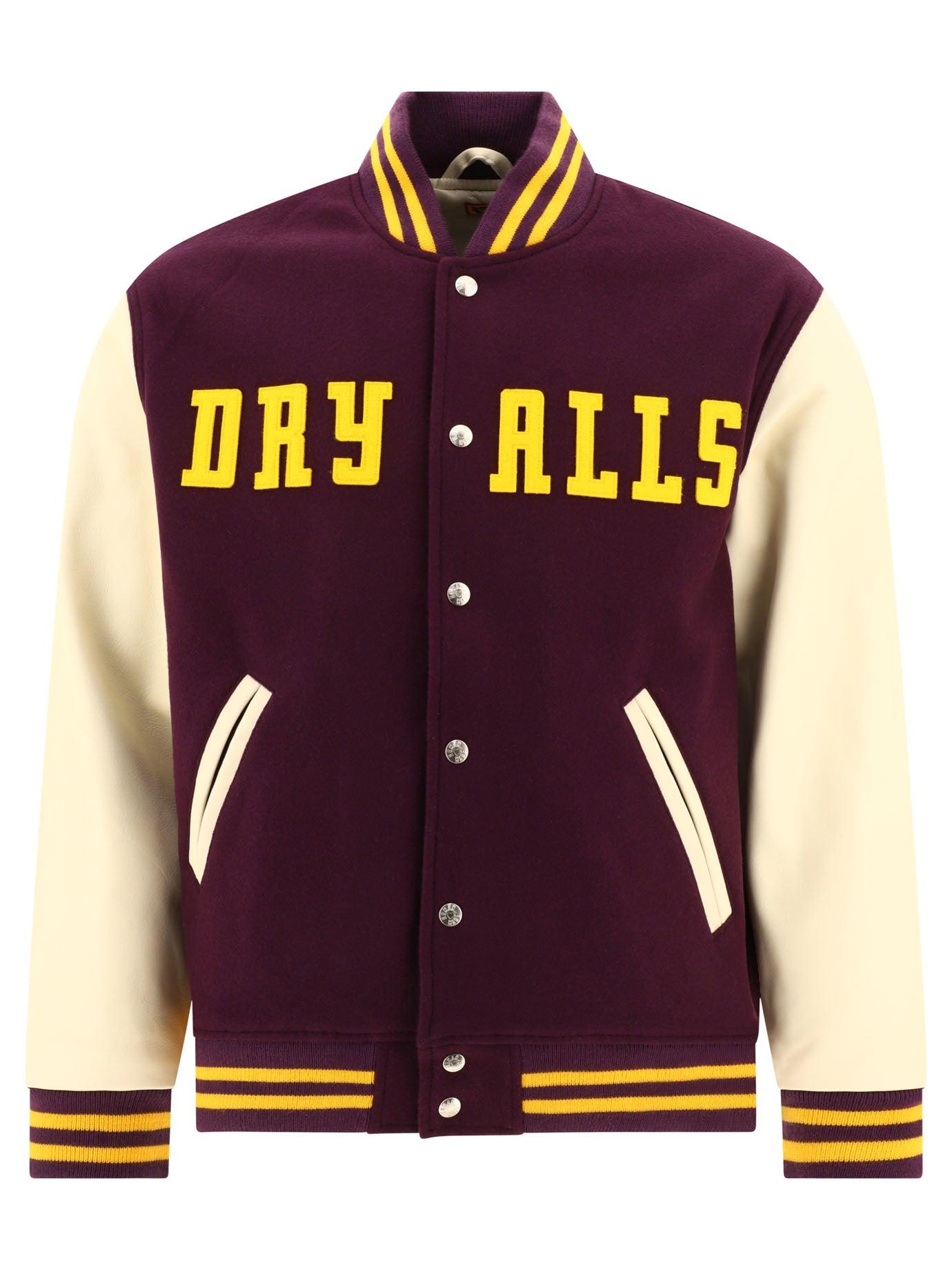 Human Made Varsity Bomber Jacket in Purple for Men | Lyst Australia