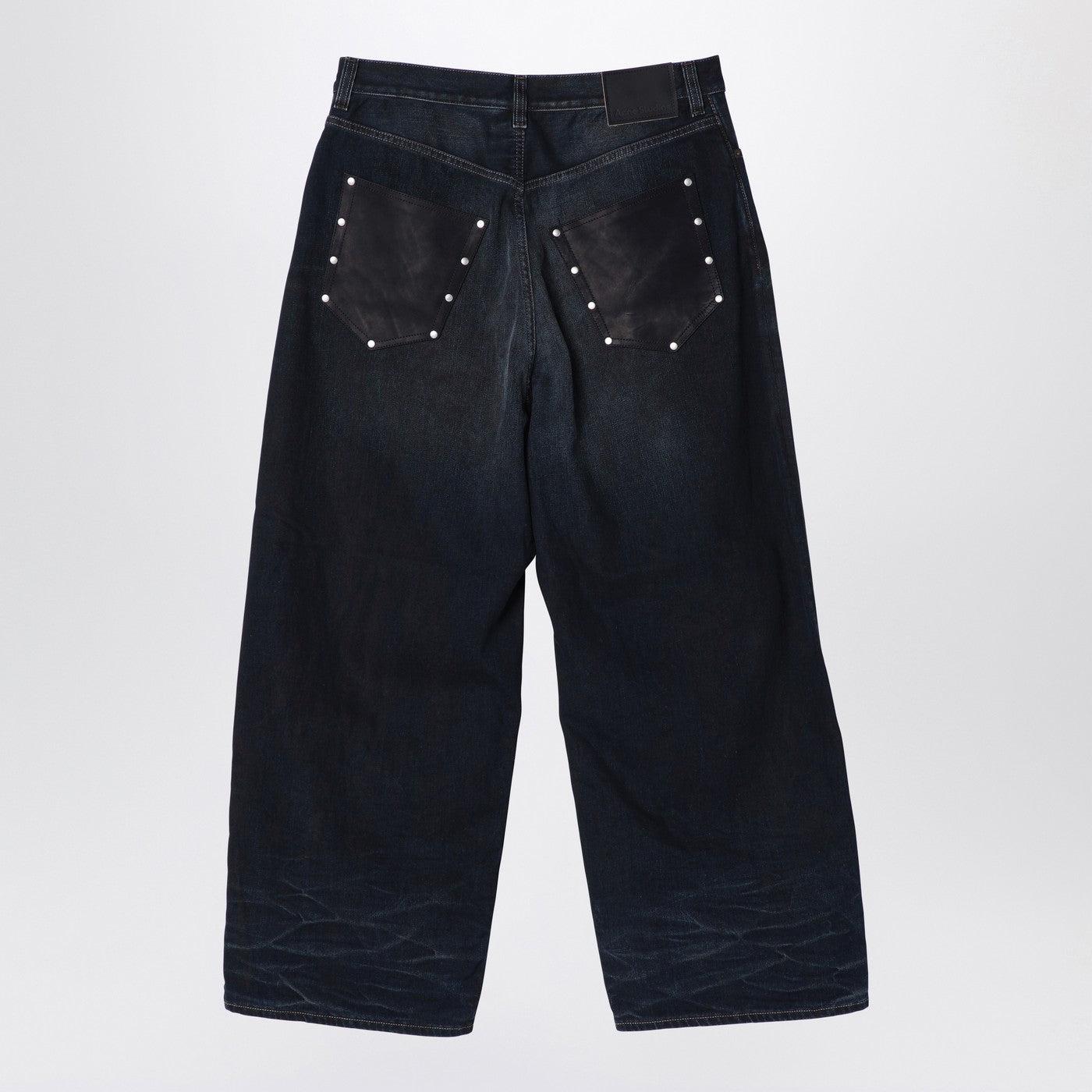 Acne Studios Dark Super Baggy Jeans 2023 in Blue for Men | Lyst UK
