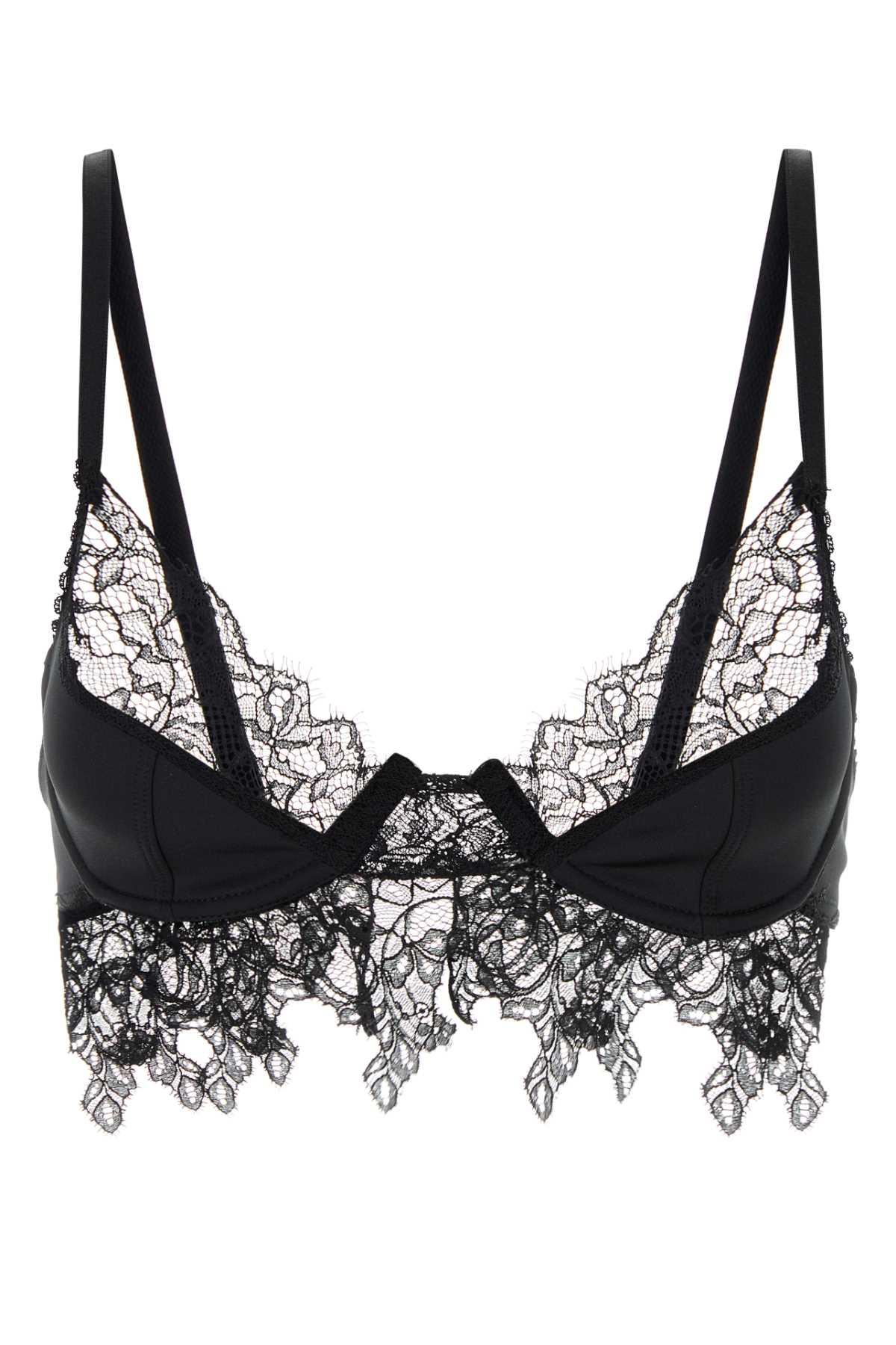 インナー・ルームウェアその他 BLUMARINE Black Stretch Jersey Bra Blumarine Bras for Women | Online Sale up to 88% off | Lyst