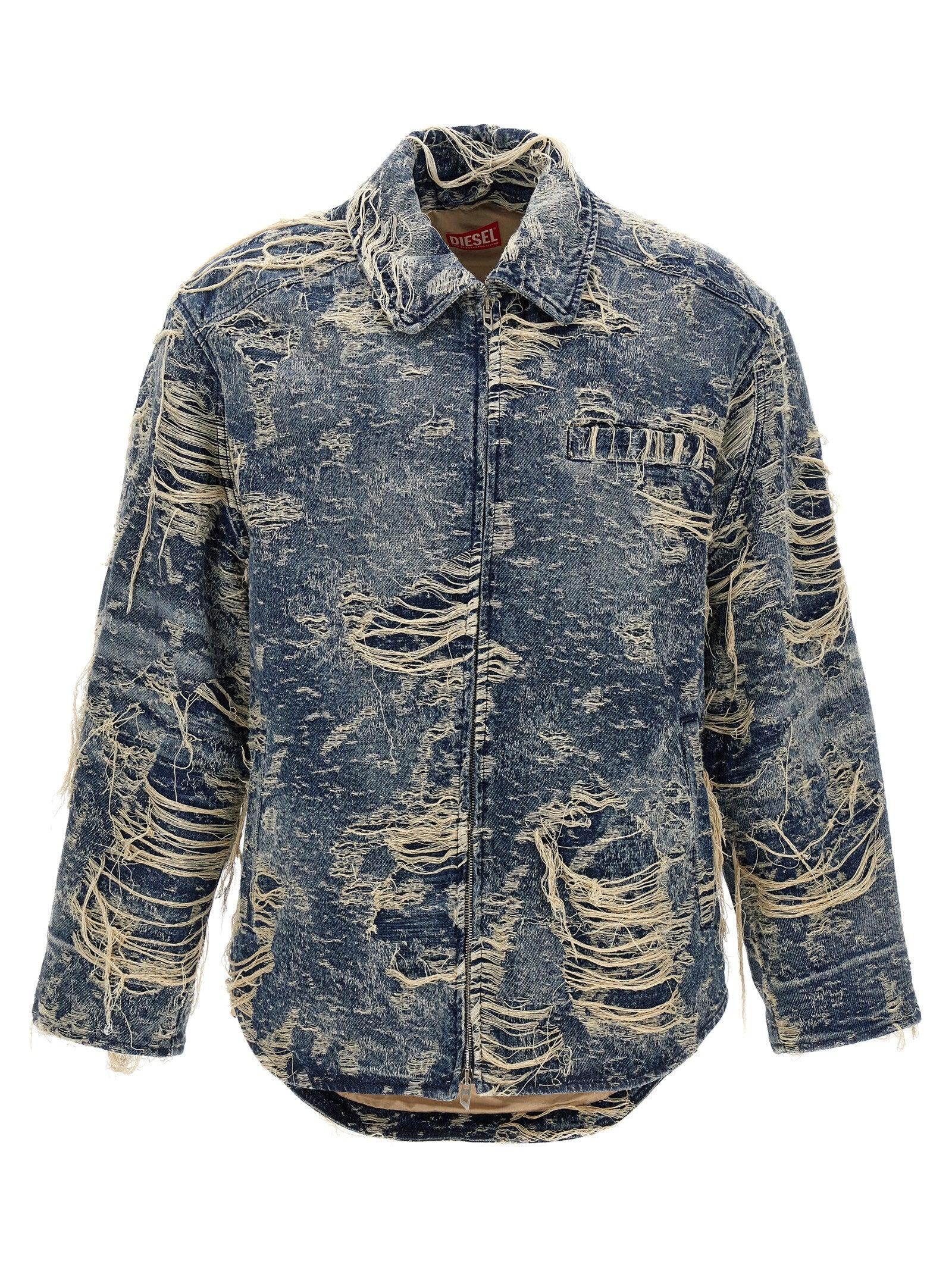 DIESEL 'D-Ivar-Fsg1' Jacket in Blue for Men | Lyst