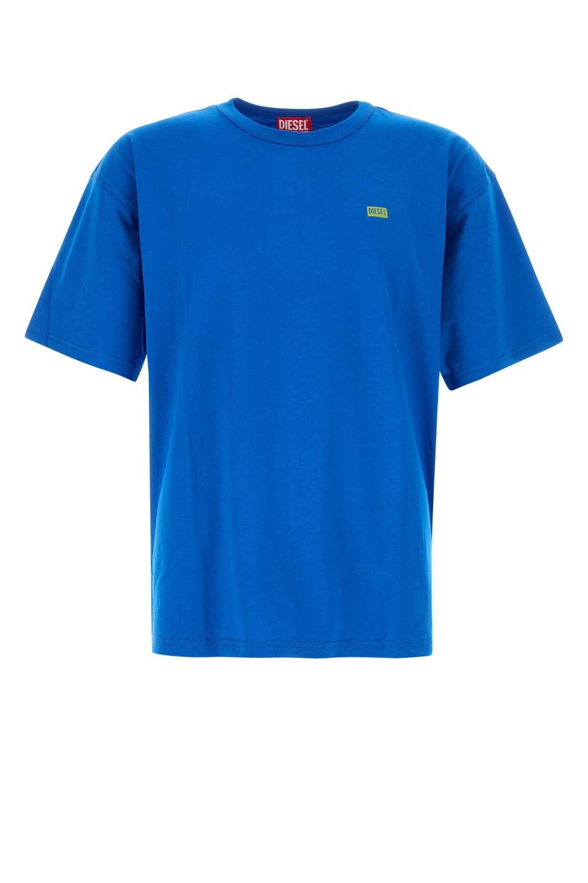 Tシャツ・カットソー Diesel Blue Cotton T-Boxt-R30 T-Shirt DIESEL Cotton T-Boxt-R30 T-Shirt in Blue for Men | Lyst