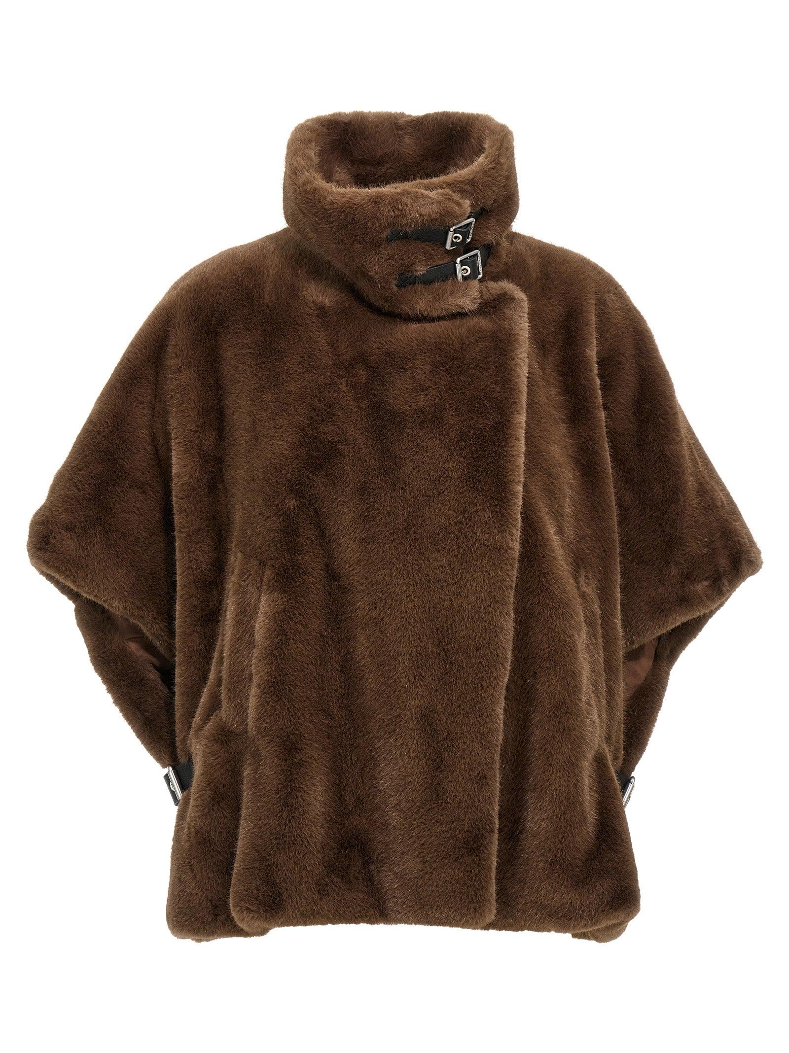 Pinko Comodino Fur in Brown | Lyst Pinko Comodino Fur in Brown | Lyst