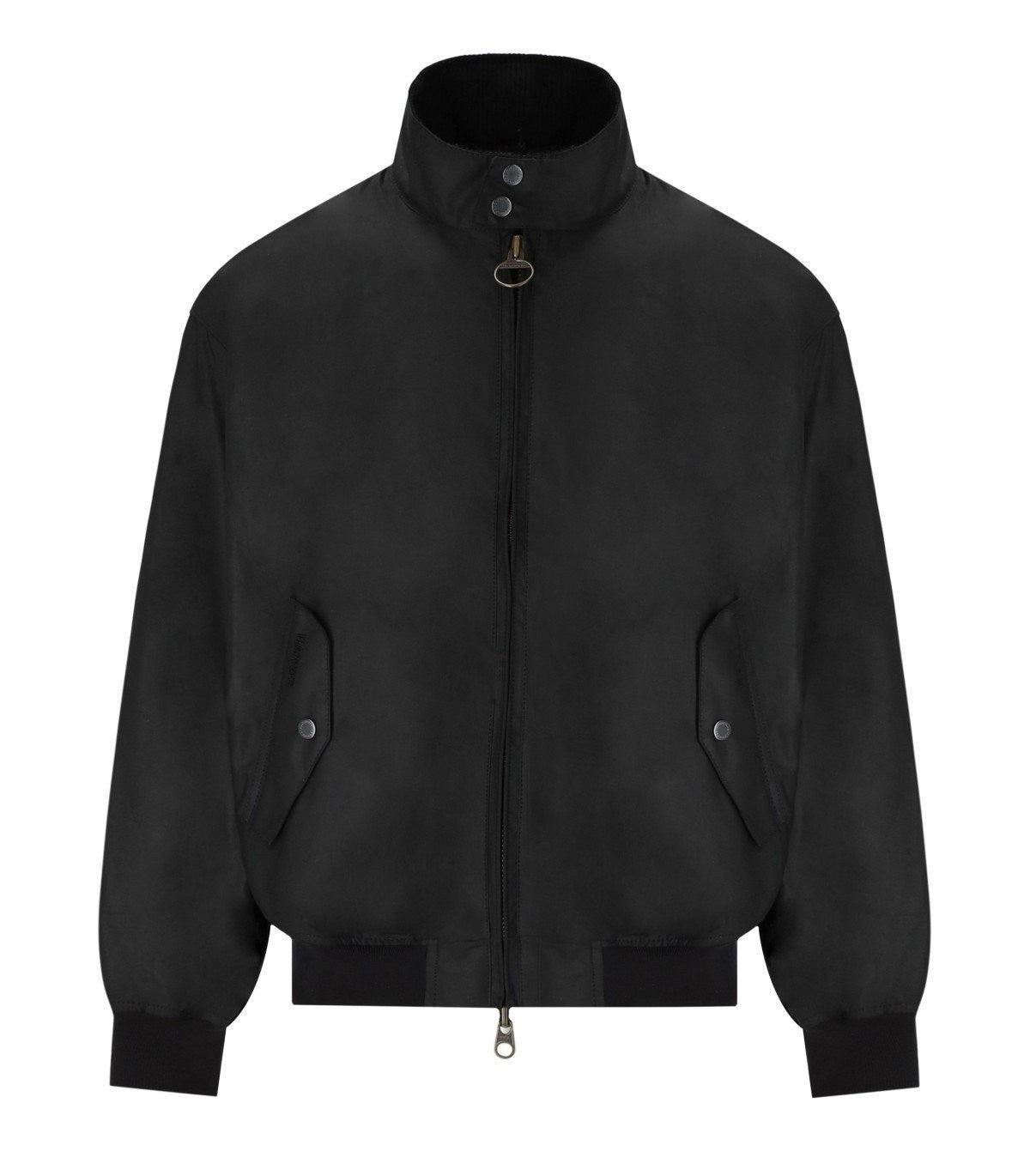 Baracuta Barbour X Waxed Jacket in Black for Men | Lyst UK