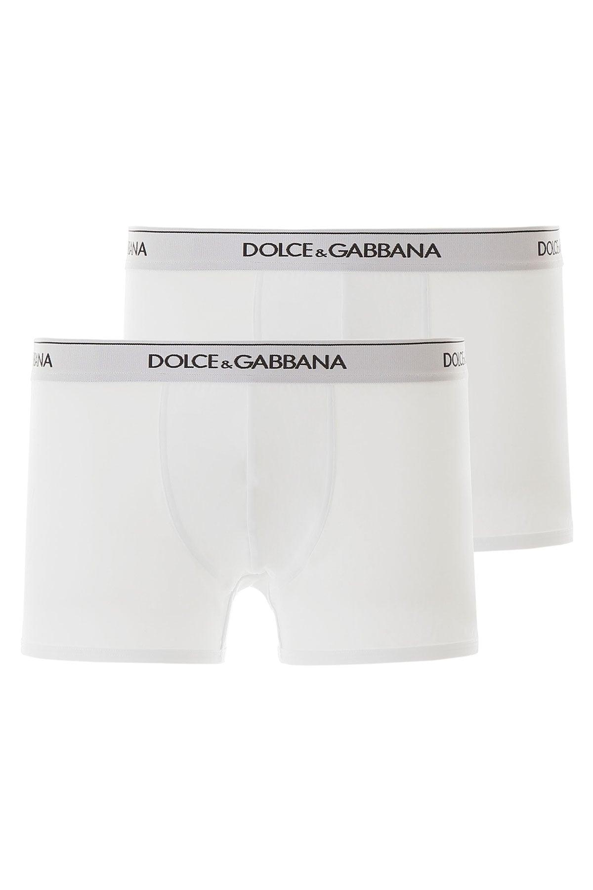 Bi Pack Calzoncillos Tipo Bóxer Dolce & Gabbana de hombre de color Blanco |  Lyst