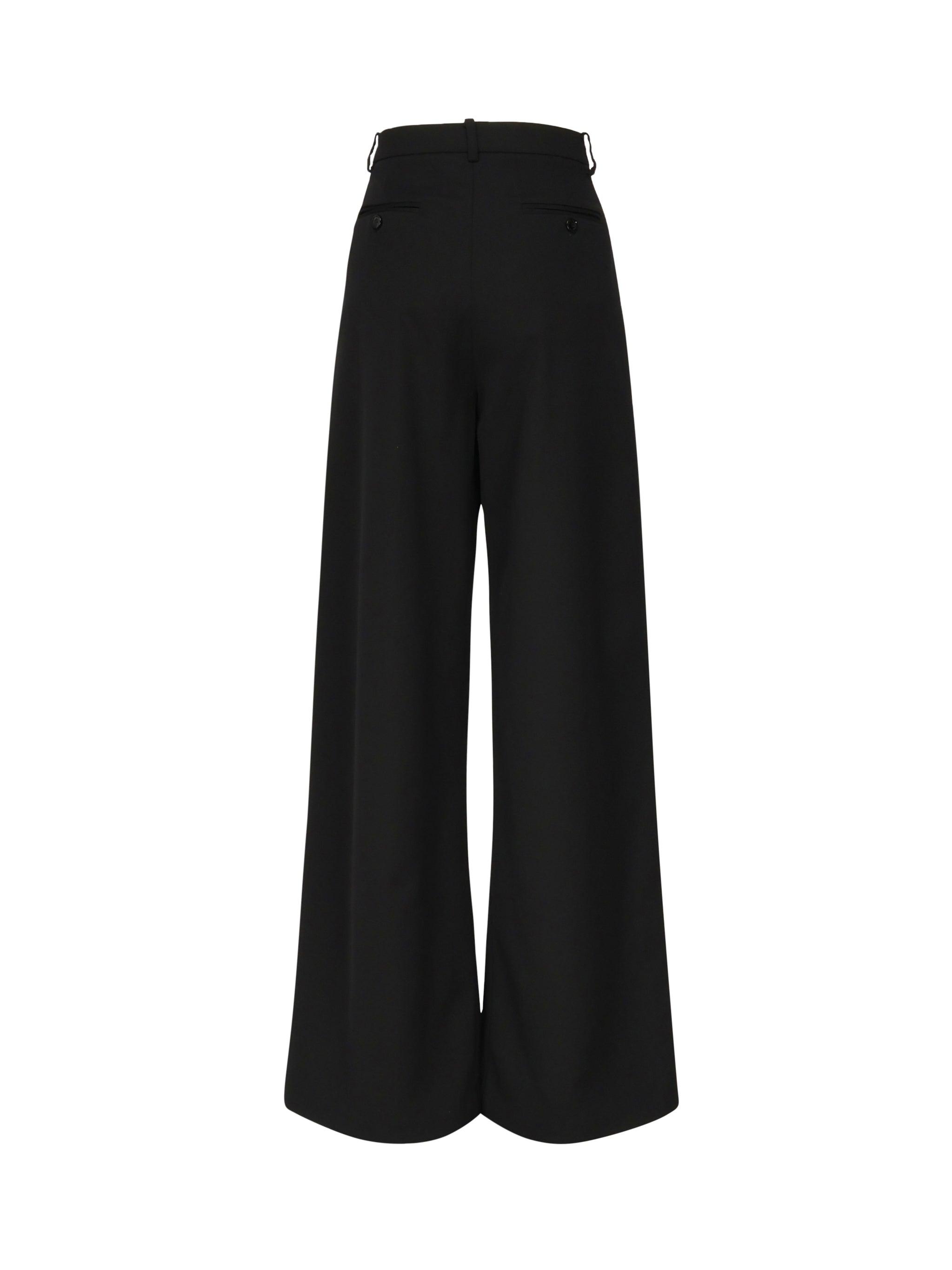 パンツ MAGDA BUTRYM Women Straight Pants 208724BLACK black Magda Butrym Straight-leg pants for Women | Online Sale up