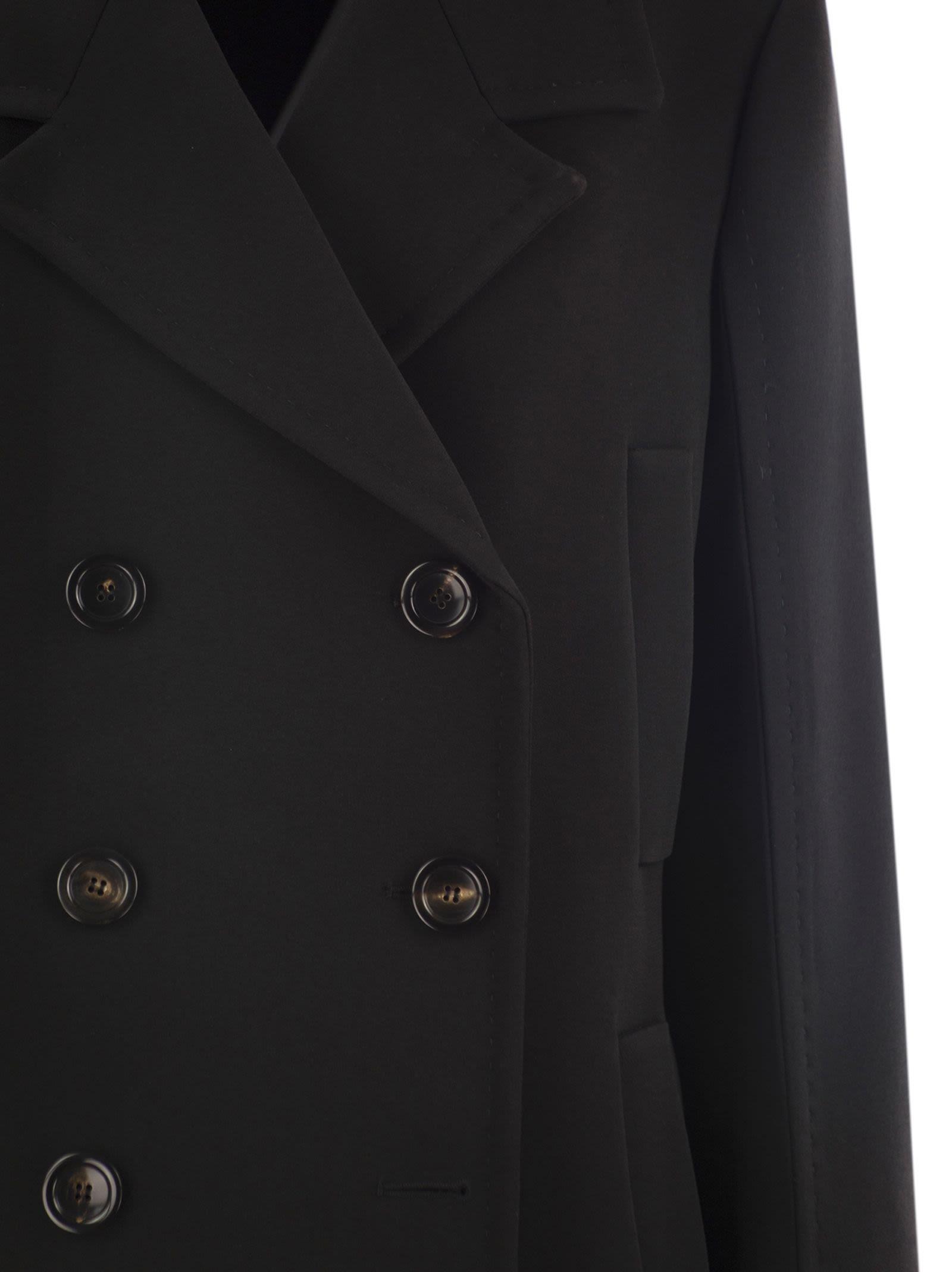 ジャケット Max Mara JANZIR - Double-breasted cady caban Jackets and blazers Cady Woman | Max Mara