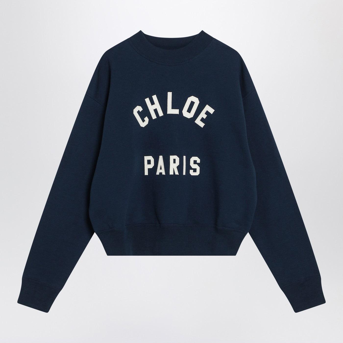 Chloé　ロゴスウェット　ライトグレー Chloé ロゴスウェット ライトグレー Chloe' Logo sweatshirt for