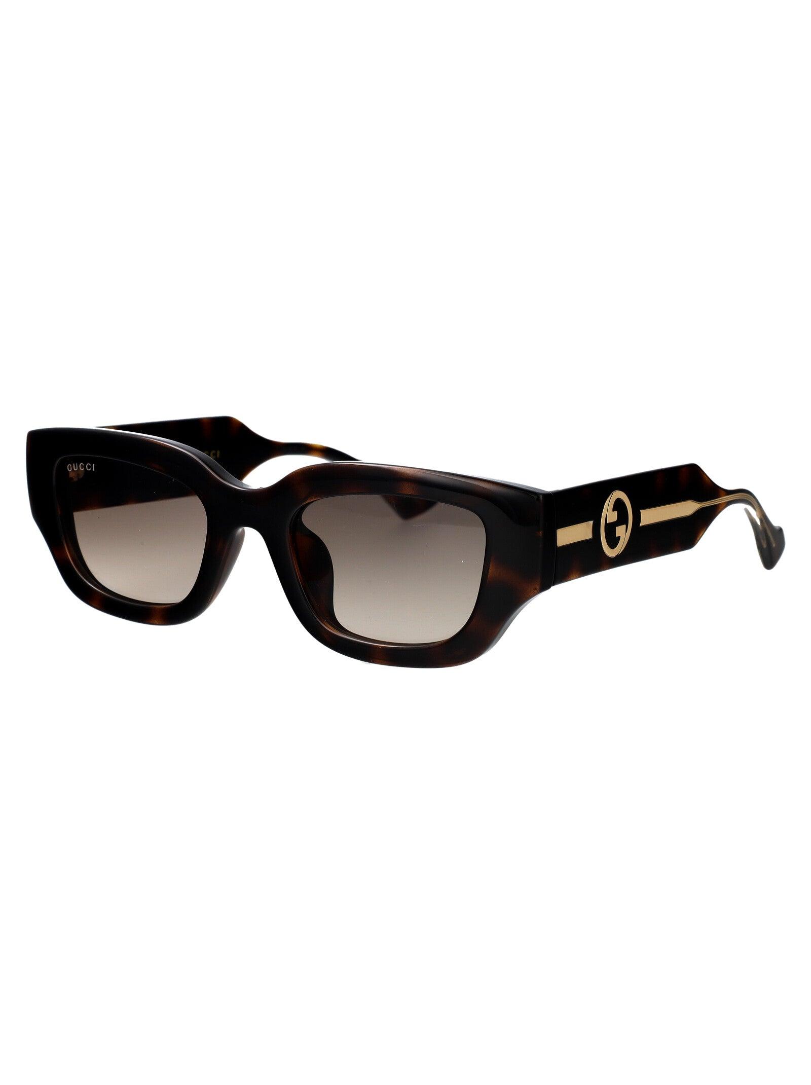 Gucci Round Sunglasses Gg1558 Sk 002 in Black Lyst