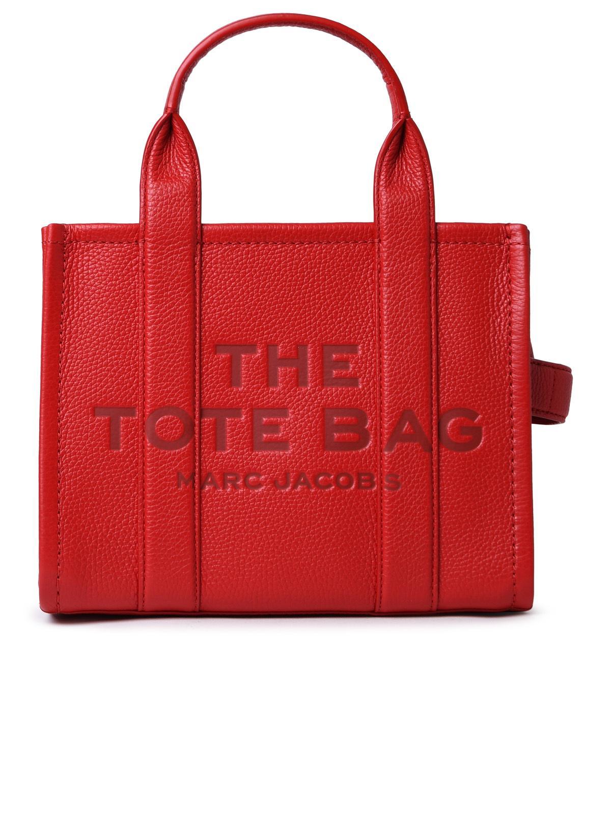 Marc Jacobs Borsa The Mini Tote Pelle in Red Lyst UK