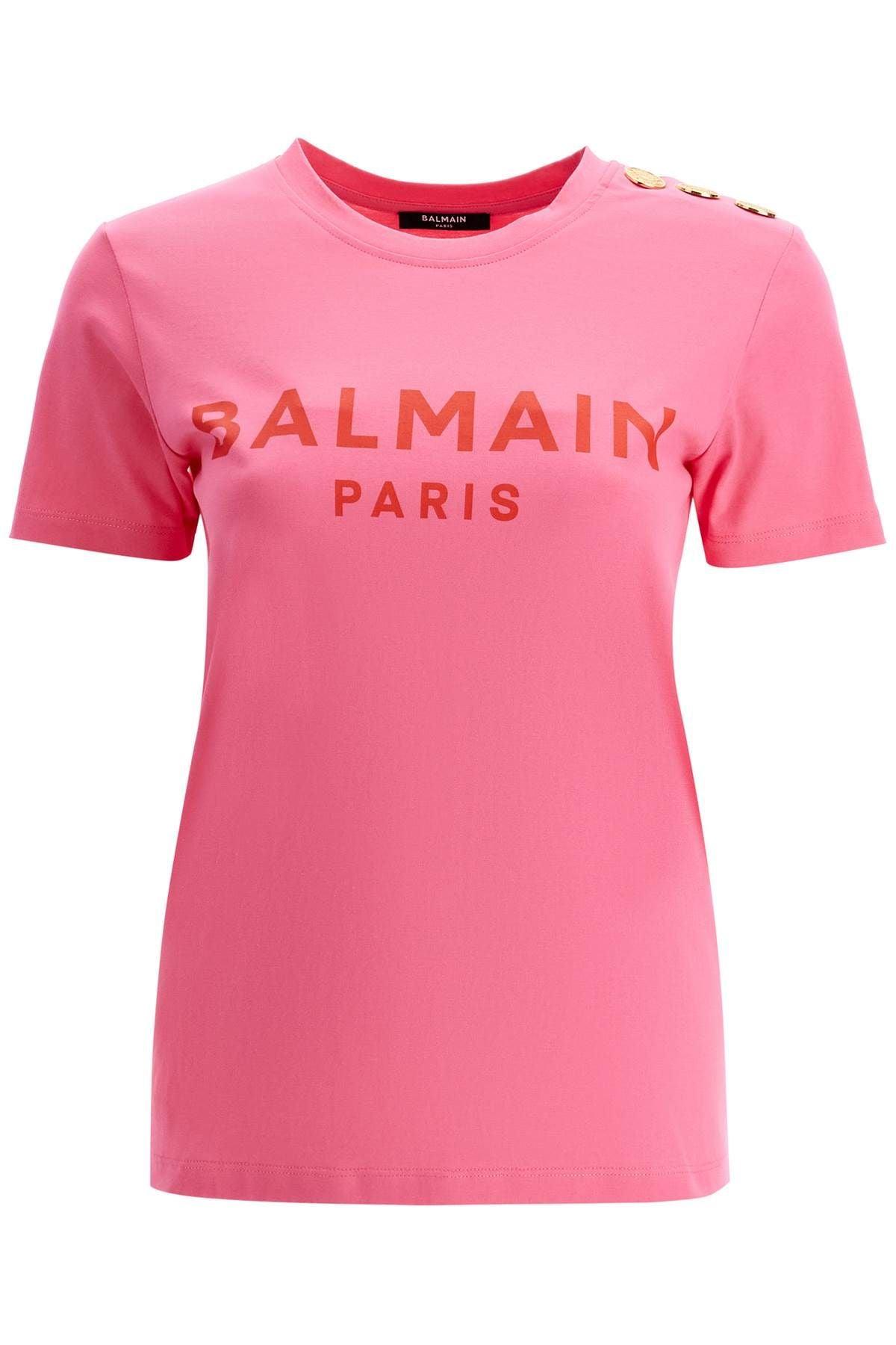 BALMAIN★ロゴ ディテール ドローストリング フーディ Balmain ロゴ プリント ドローストリング フーディ