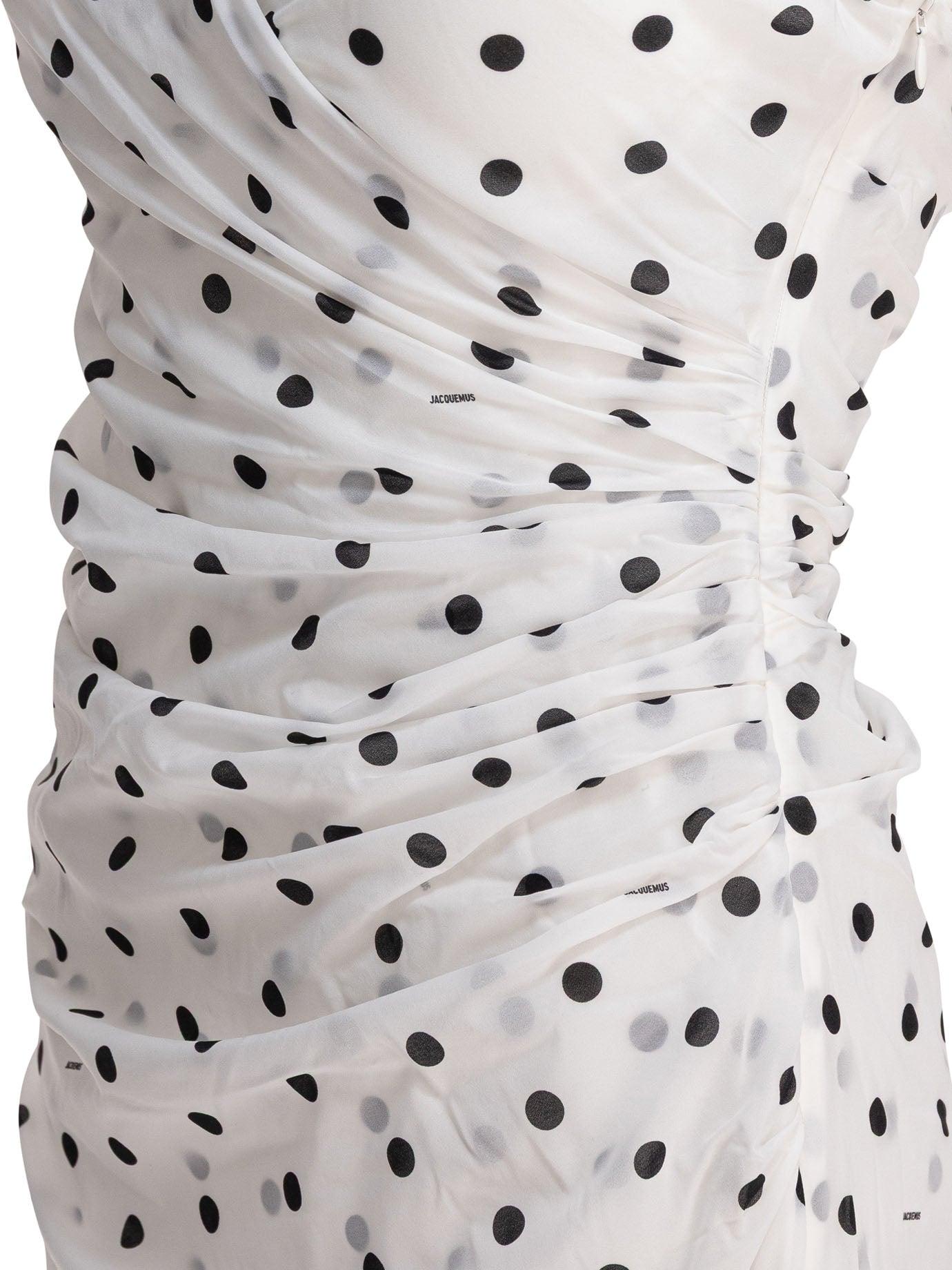 【JACQUEMUS】La Robe Rita Longue Clothing ホワイト Jacquemus La Robe Rita Longue in White | Lyst